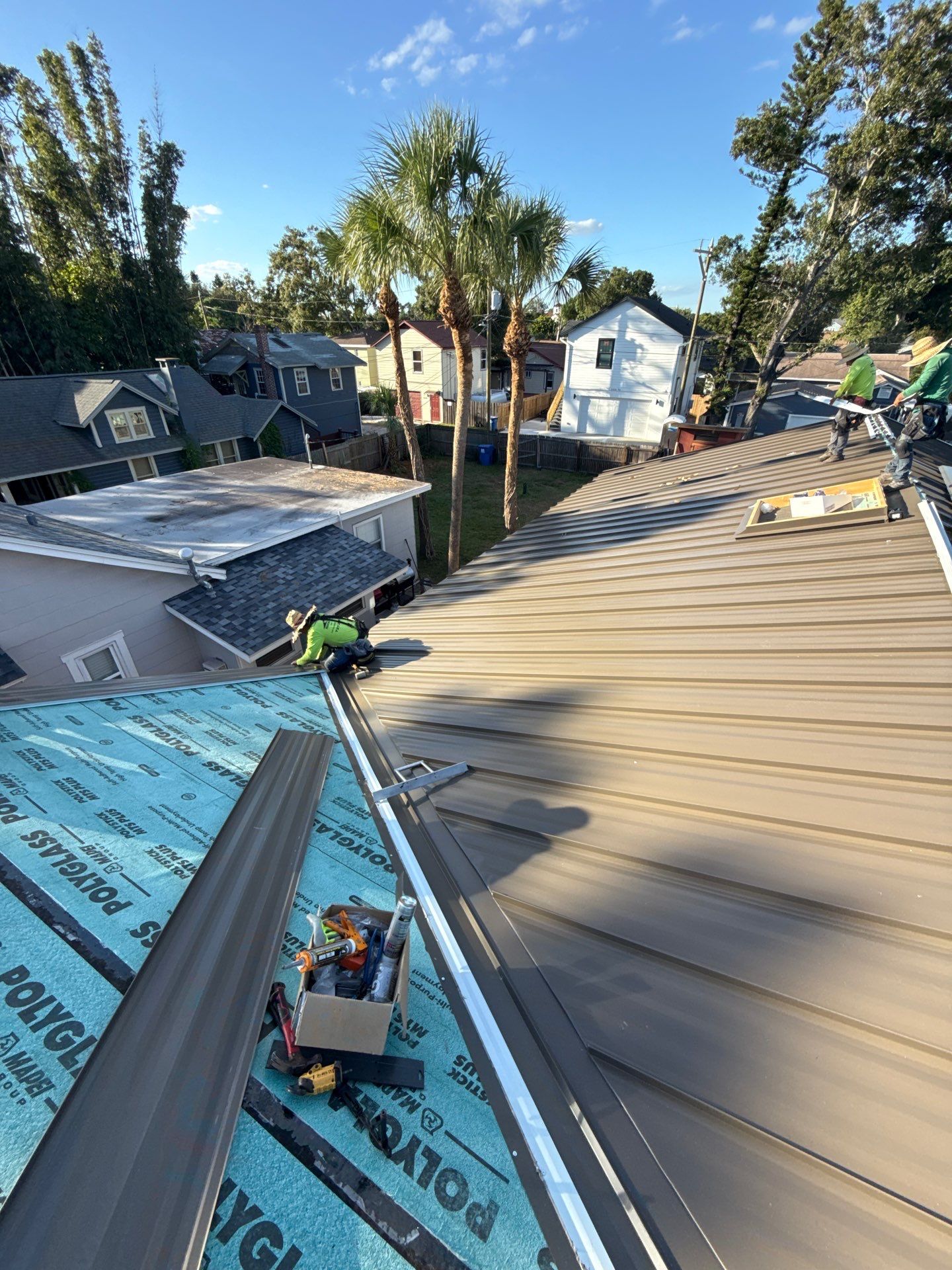 Project in St. Petersburg 33713 by Mitchell Roofing Company LLC 