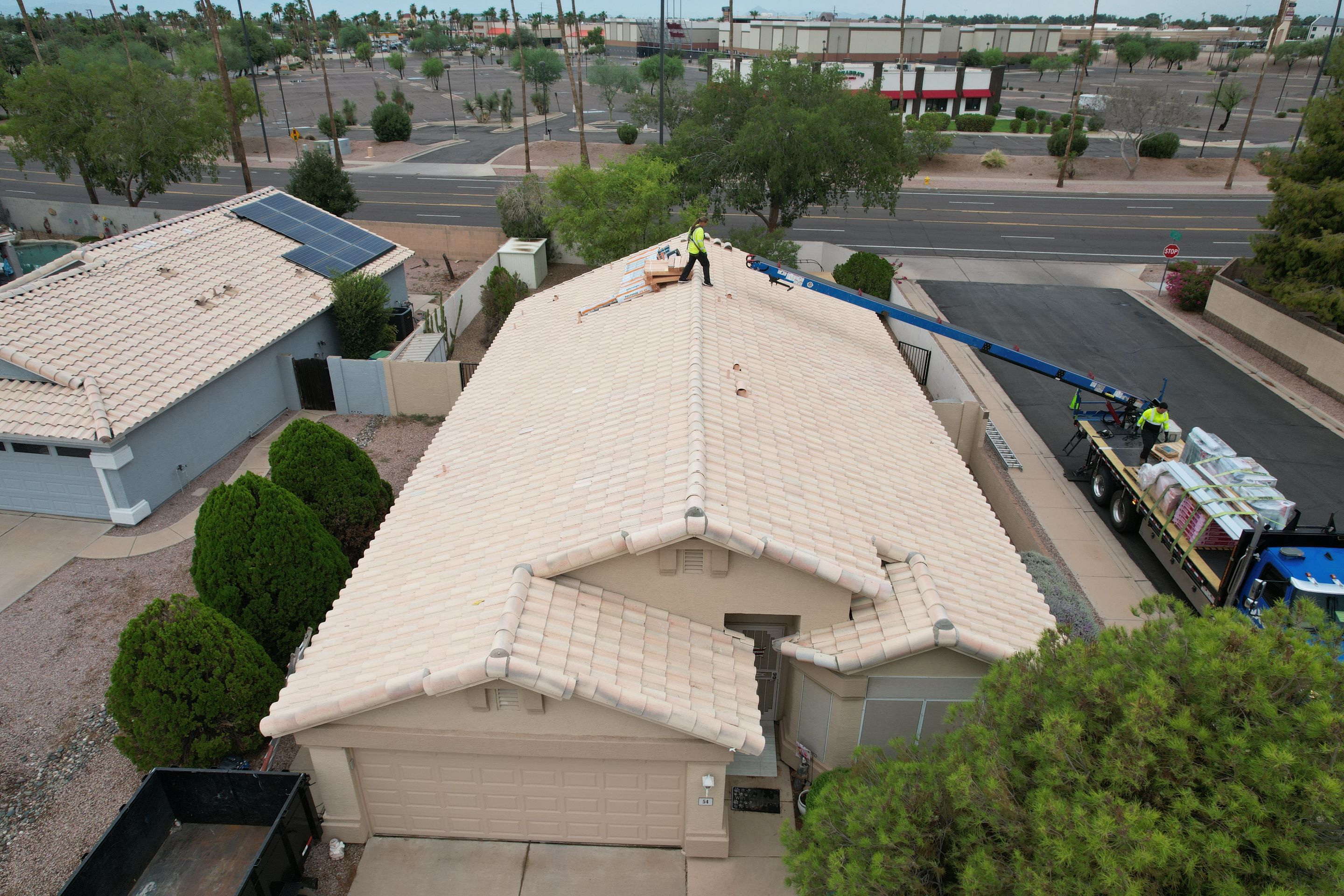 Project in Mesa, AZ by Showtime Roofing & Coatings LLC