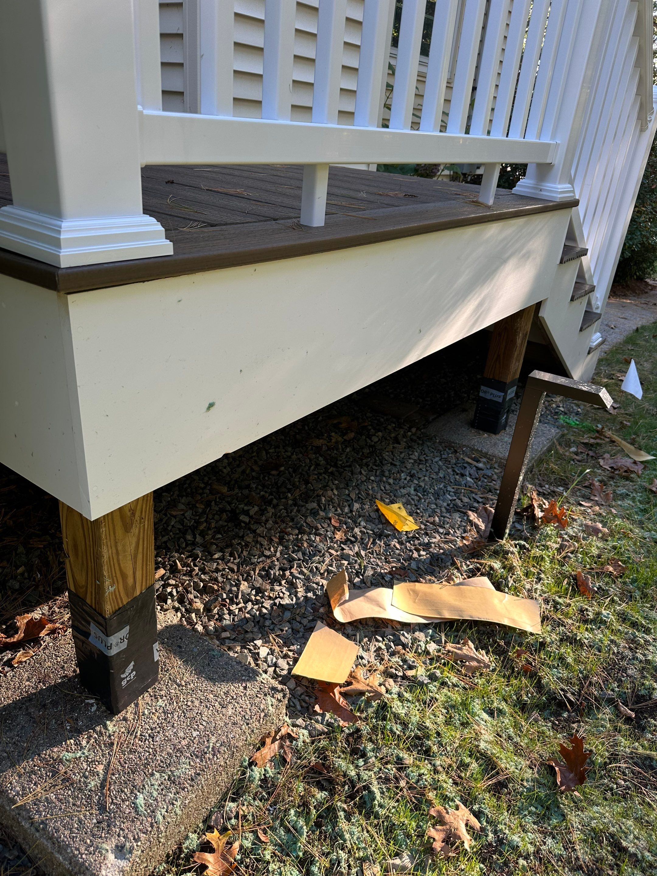 New Deck buit in Medfield MA by UBrothers Construction