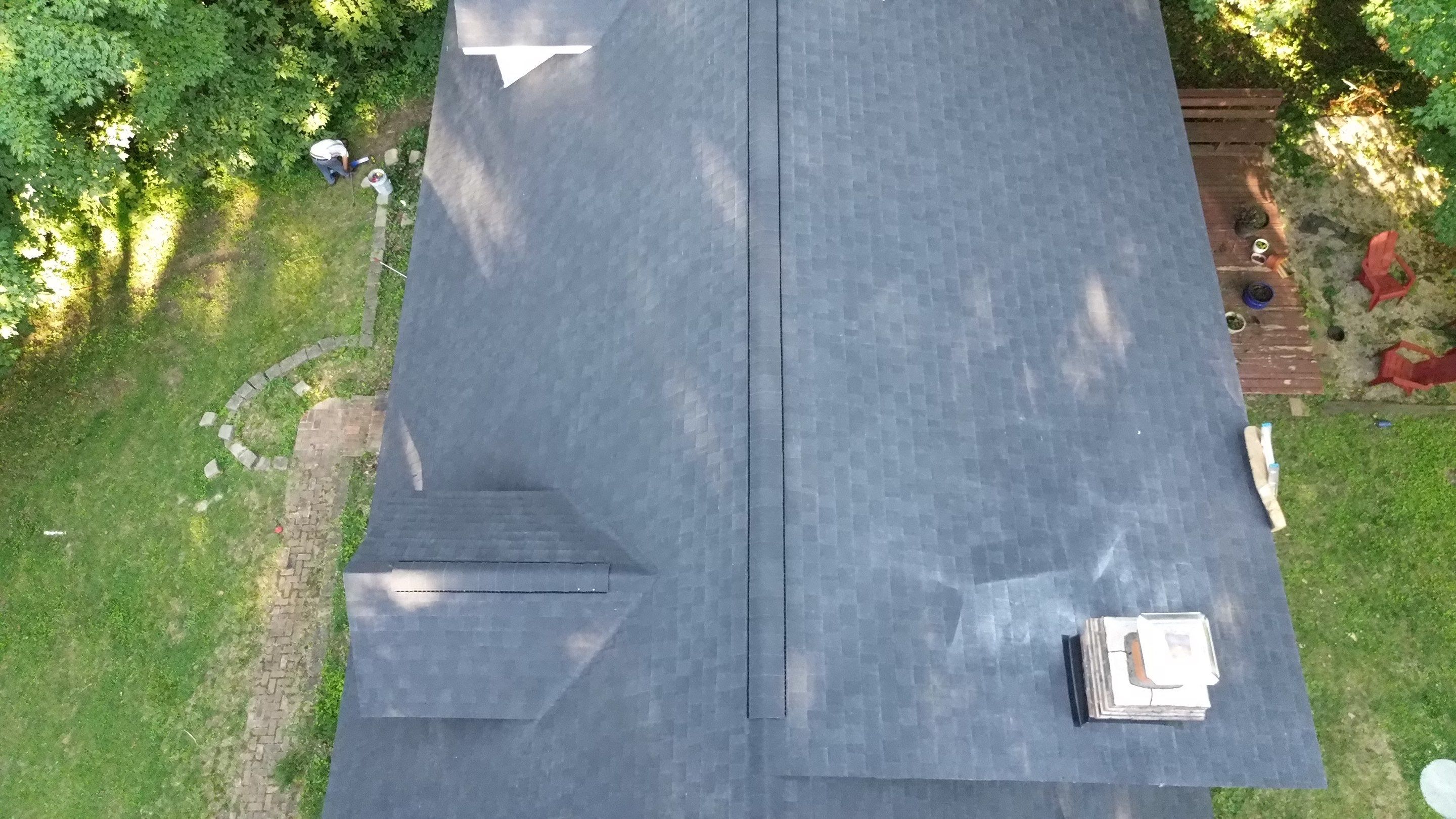 Project in Mooresville by Moss Roofing