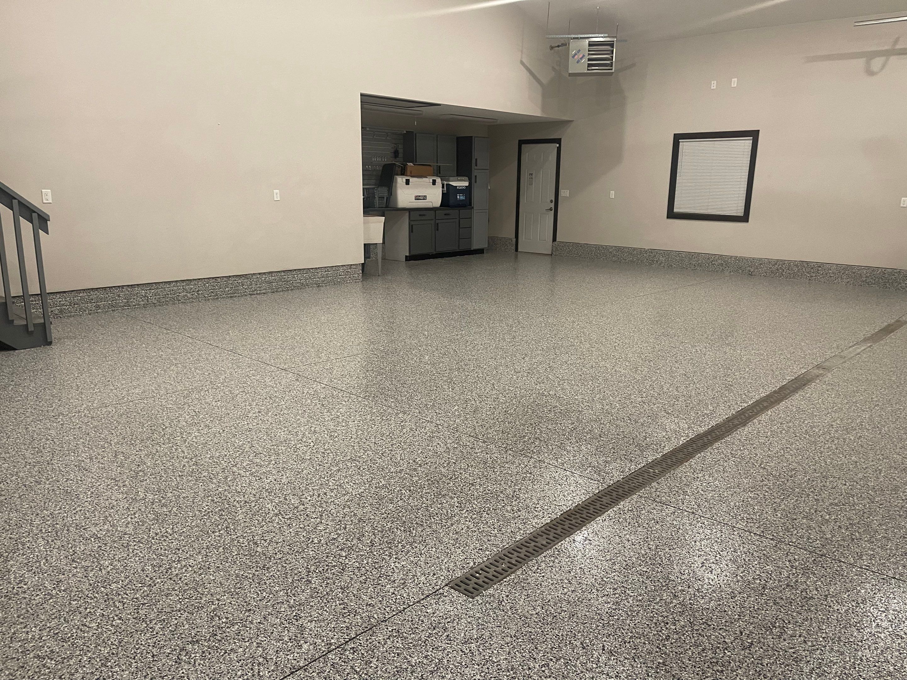 Garage using Domino  by Select Painting, Coatings & Garage Cabinets