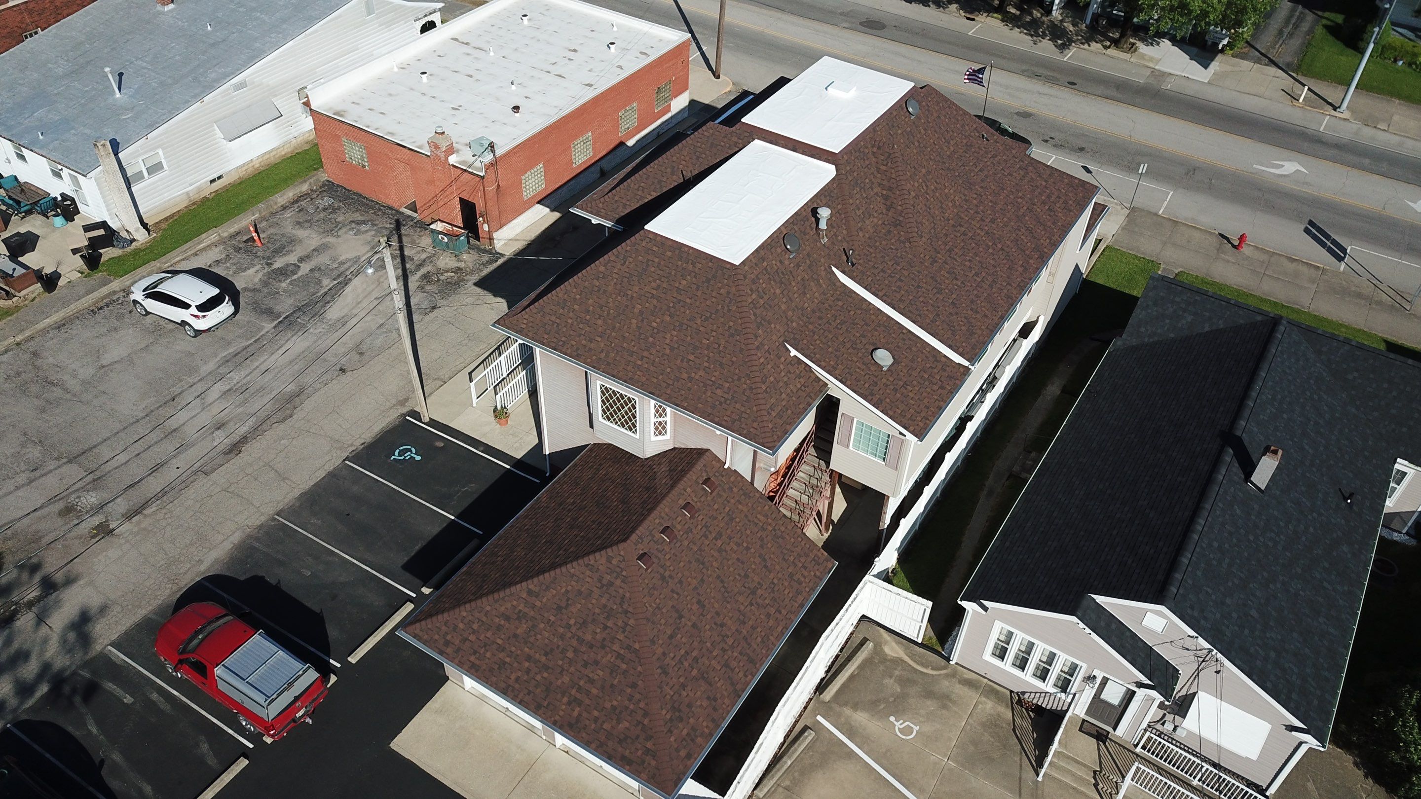 Commercial Roofing Installation using Duration Series Shingles - Brownwood by RoofX
