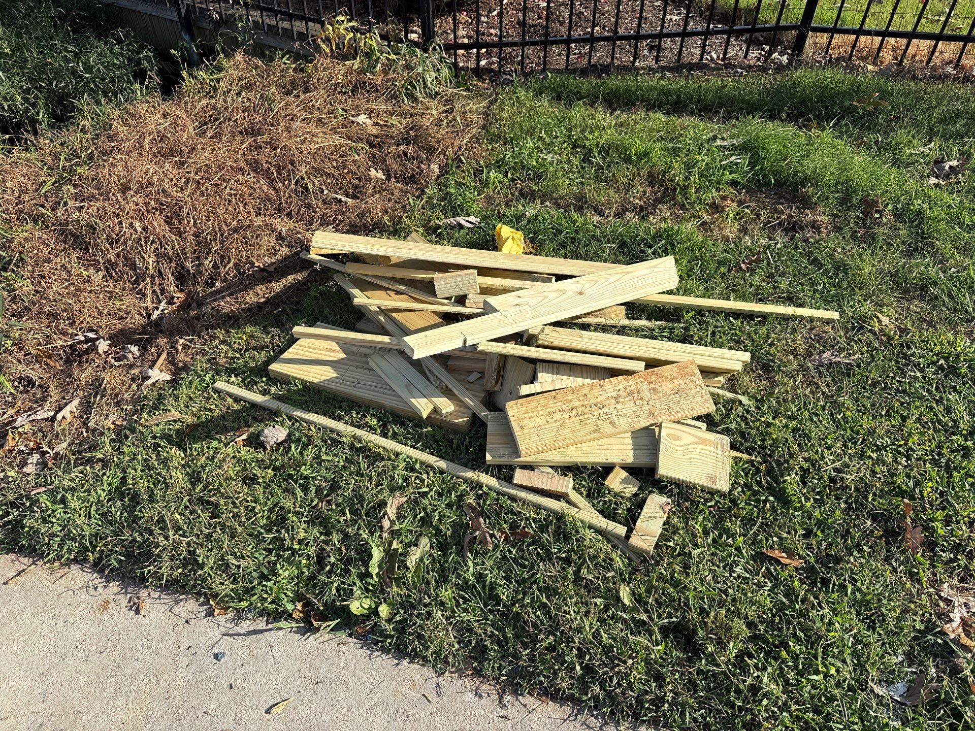 Project in New London by Badger Hauling