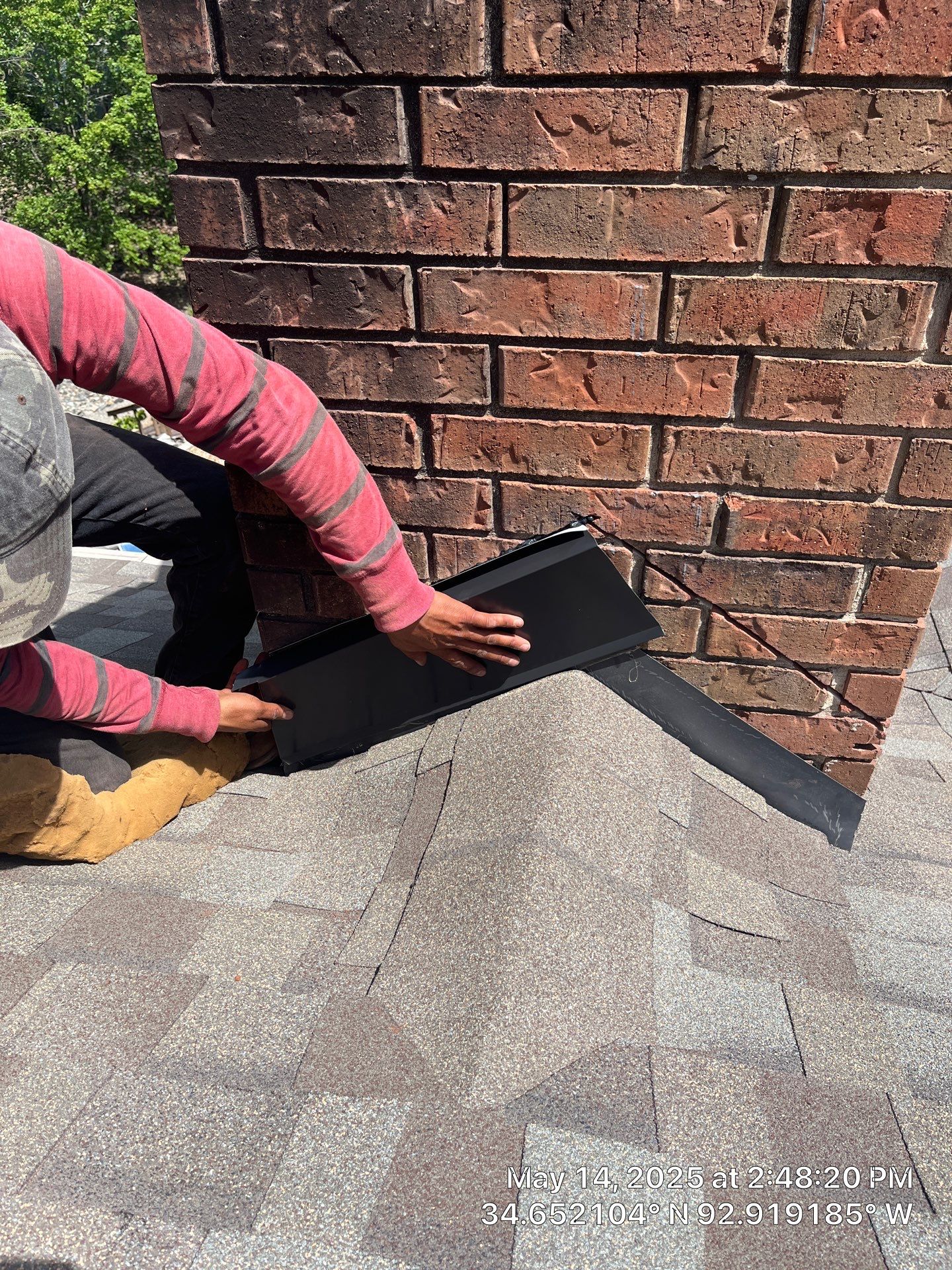 Architectural Shingle Roof Replacement and Skylight Installation in Hot Springs Village by Temple Roofing and Exteriors