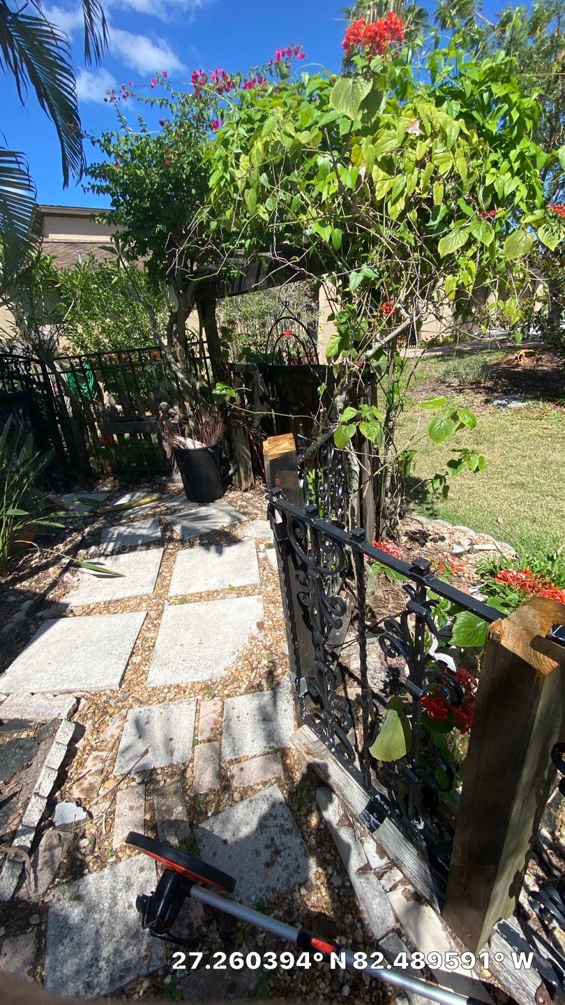 Sarasota, FL 6ft. Tall Horizontal Shadowbox Wood with 4ft. Tall 3-Rail Black Aluminum Fence by Asap fence and gates, LLC
