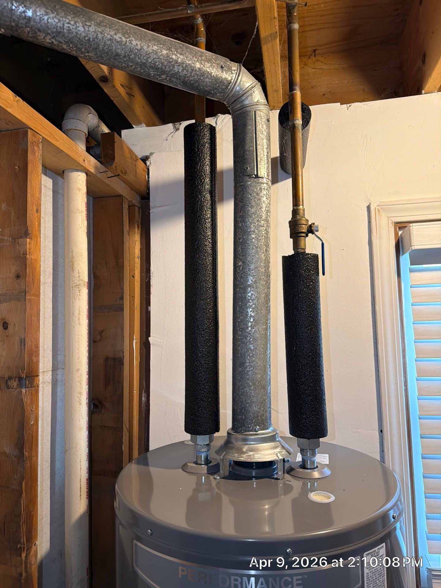 Rheem Performance 50-Gallon Gas Water Heater Installation – Homewood, IL | GSHA Services, LTD by GSHA Services LTD