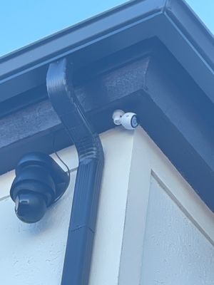 Black Aluminum Gutters Installed by Gutter Professor in Fort Myers FL