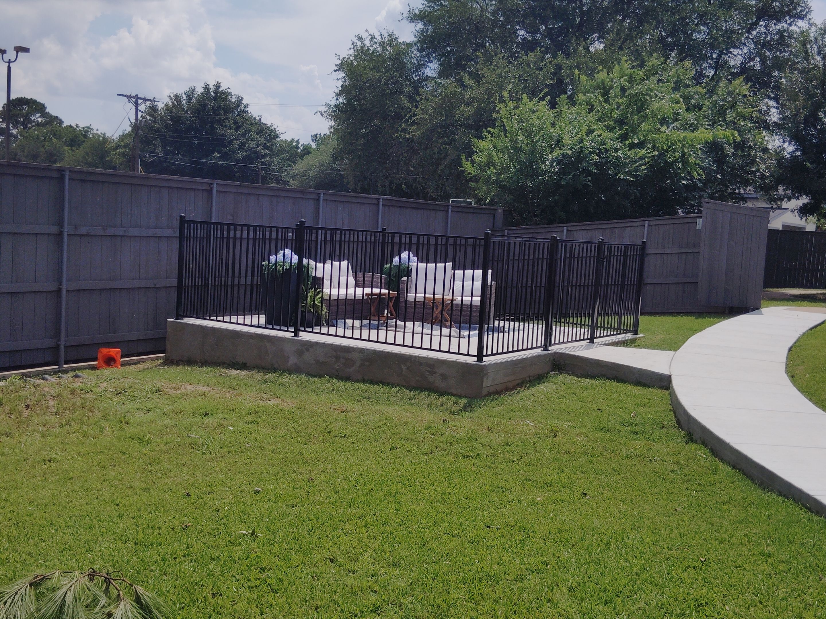 Wrought Iron Railing by Grizzly Fence And Patio