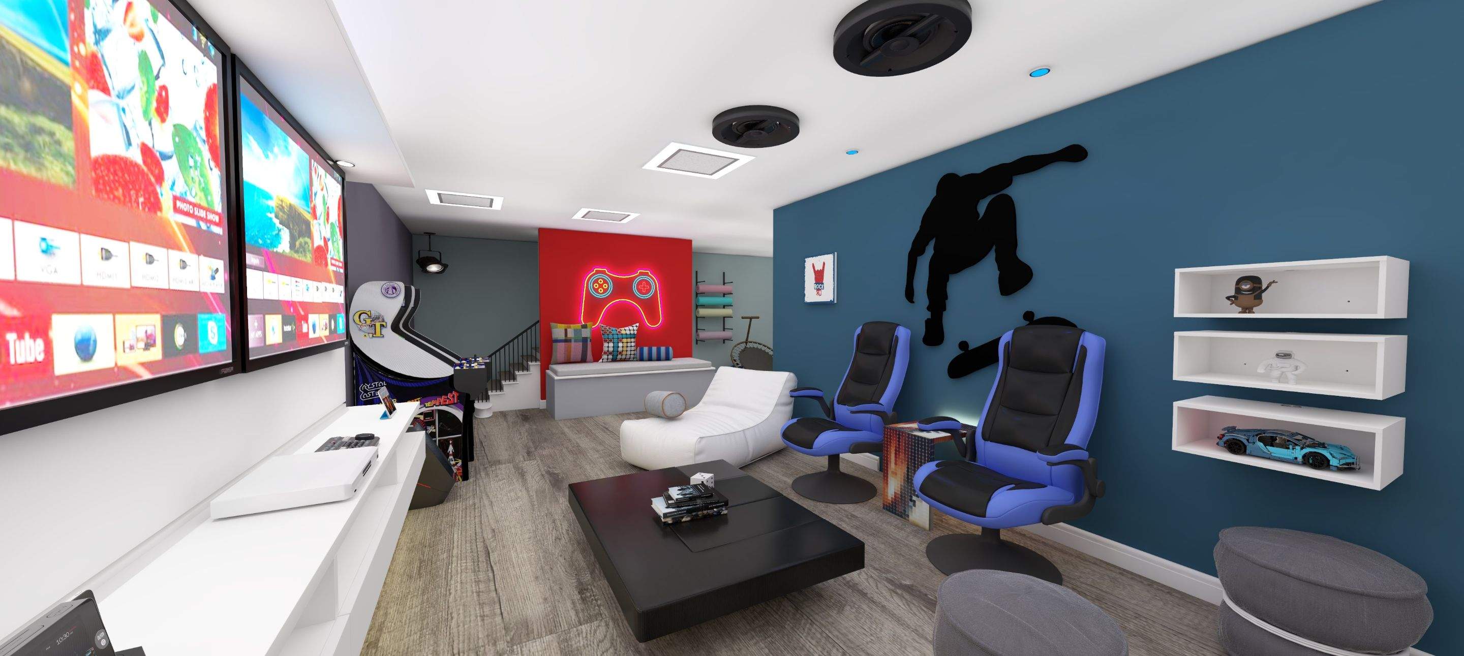 Basement Remodel  by Home Concepts Construction