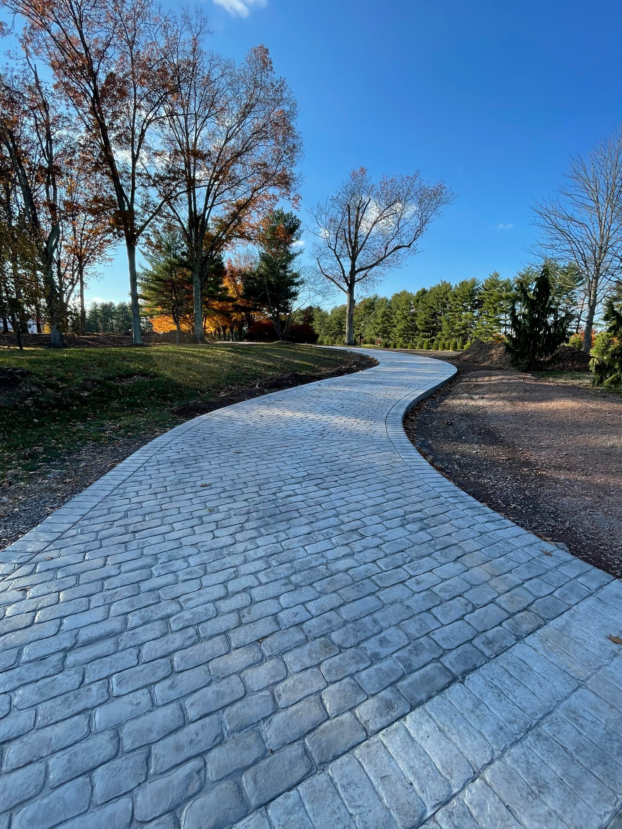 Custom Decorative Concrete Driveway by Architectural Concrete Design