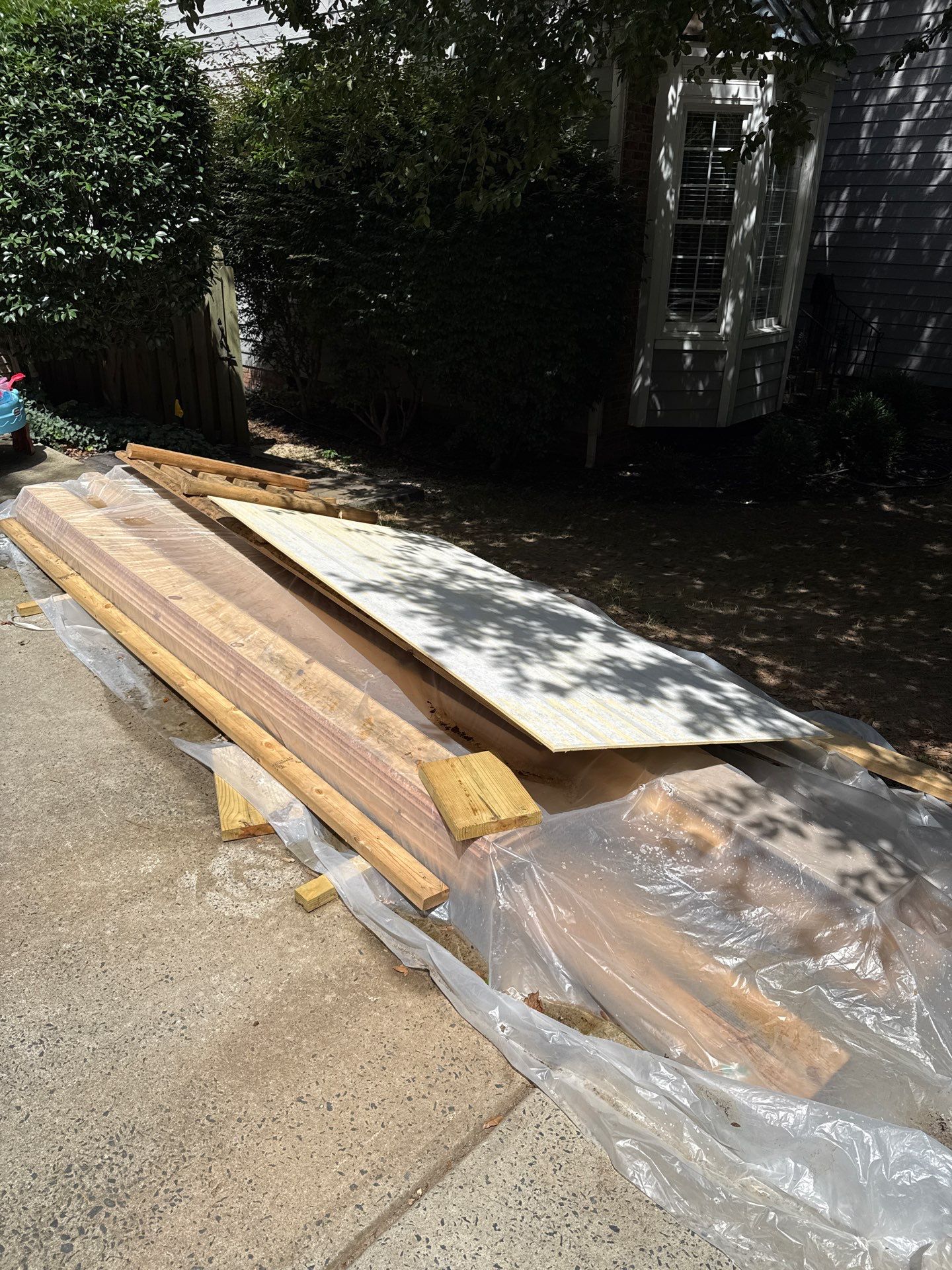 Project in Charlotte by Badger Hauling