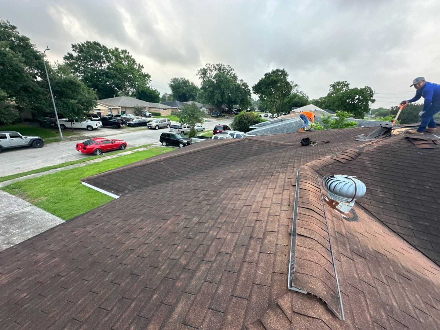 Residential Roofing Repair using Owen's Corning Duration (Lifetime) Shingles by Roof Repair Company