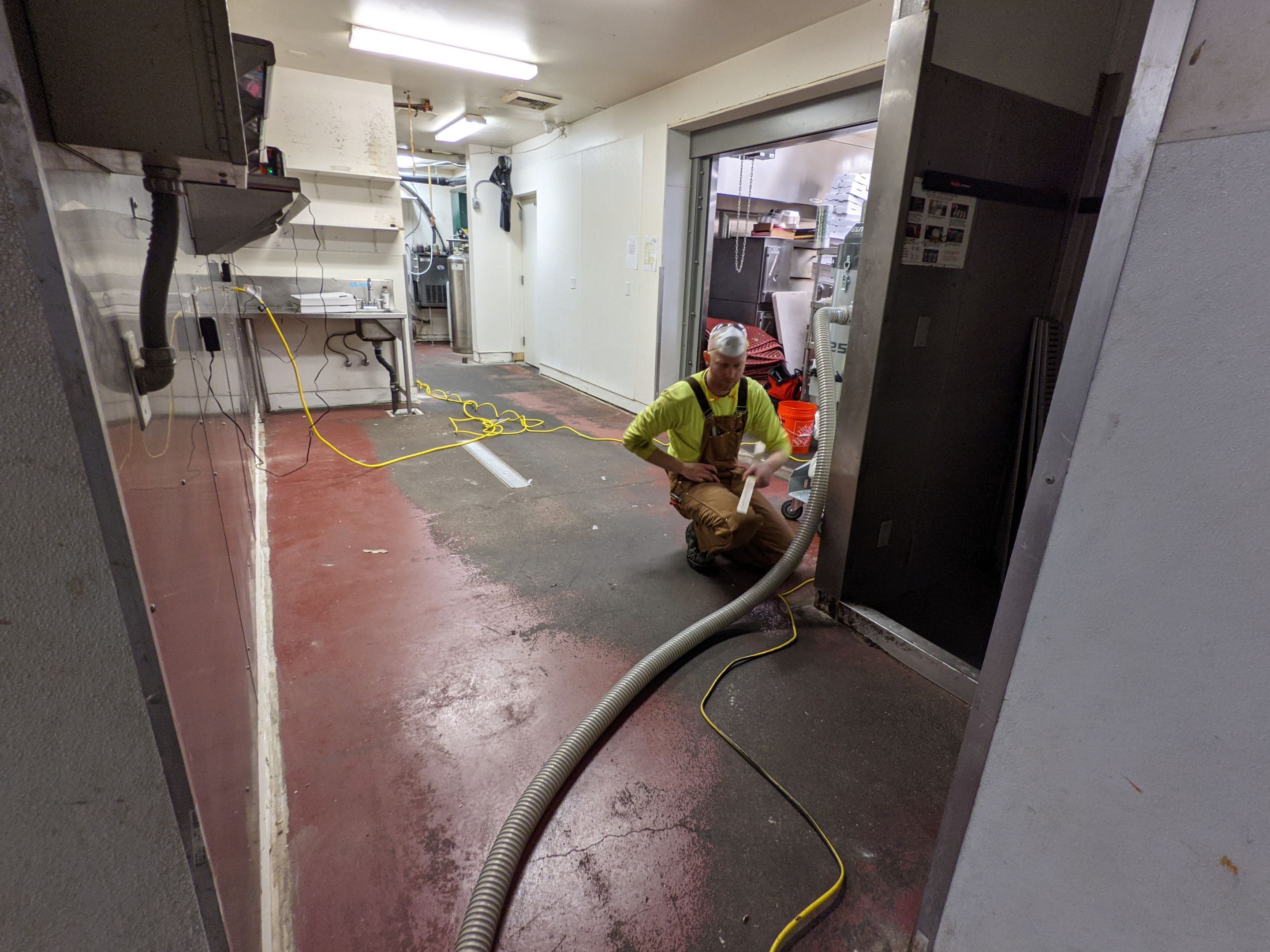 Commercial Floor Transformation using Penntek Evolution System by Croc Coatings, LLC