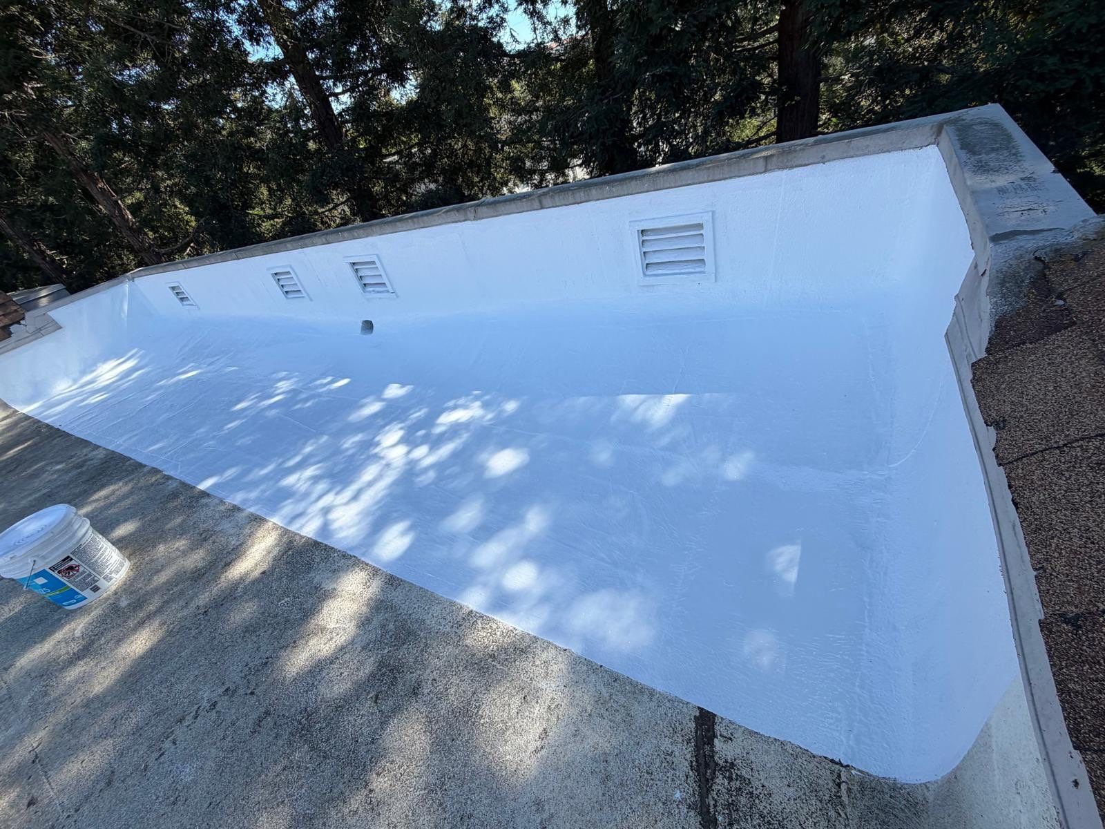 Roof Top Boiler Room and Roofing Repairs by Anza Builders, Inc. 