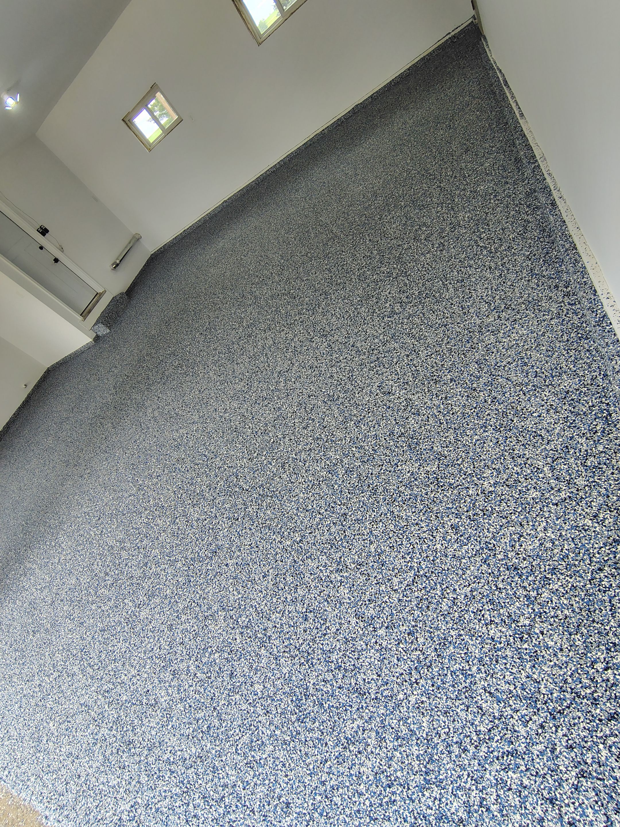 Hartford Garage Concrete Coating With Orbit Flake Finish by Select Painting, Coatings & Garage Cabinets
