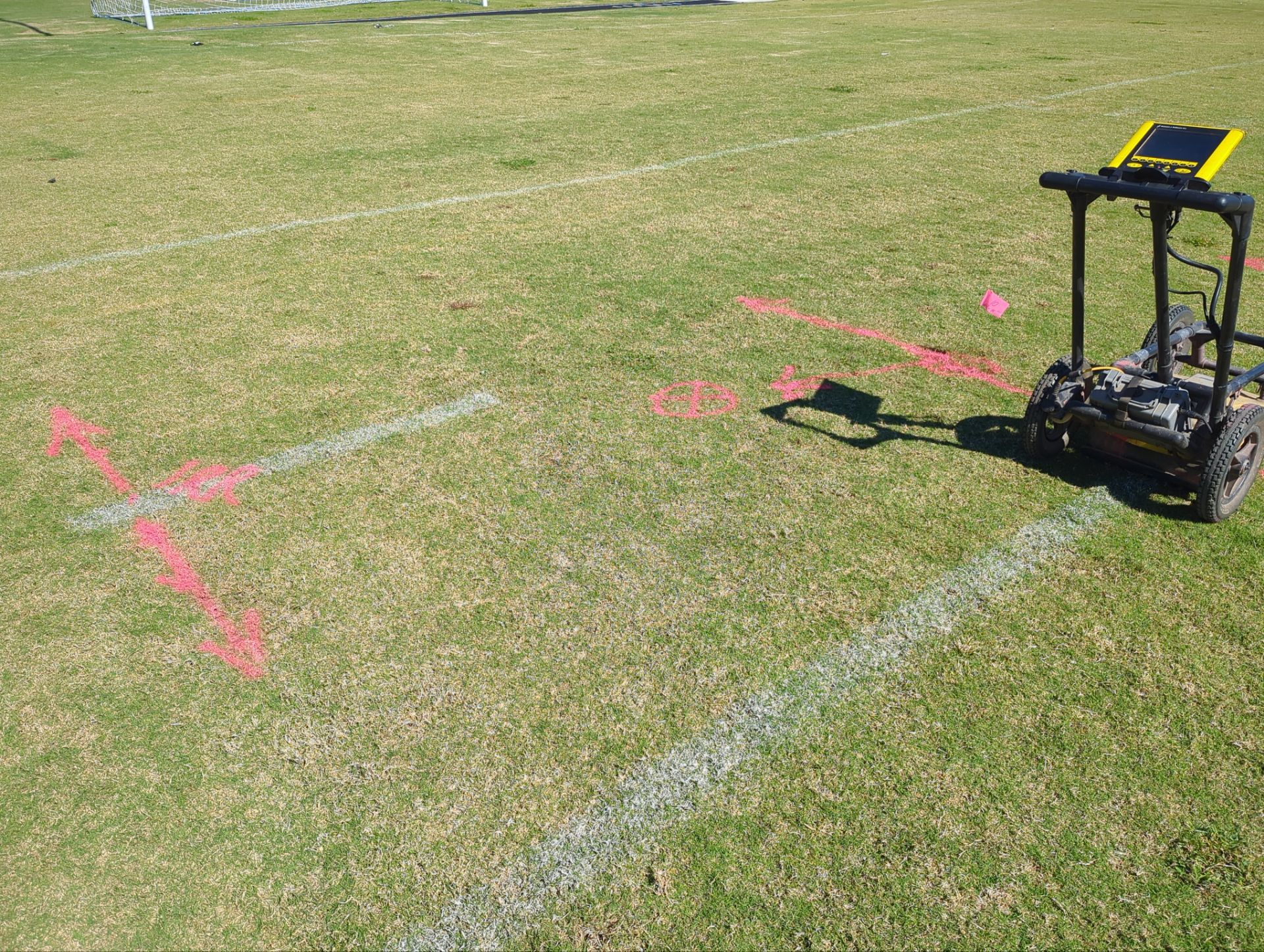 Football Field - Utility Locate and GPR Investigation by Alsip Locating Service, LLC