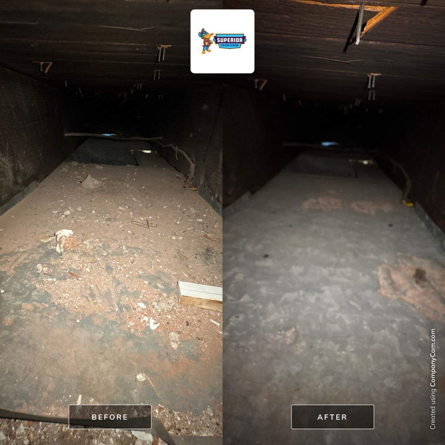 Air Duct Cleaning With a Vacuum Truck in Midland, PA by Superior Air Duct Cleaning