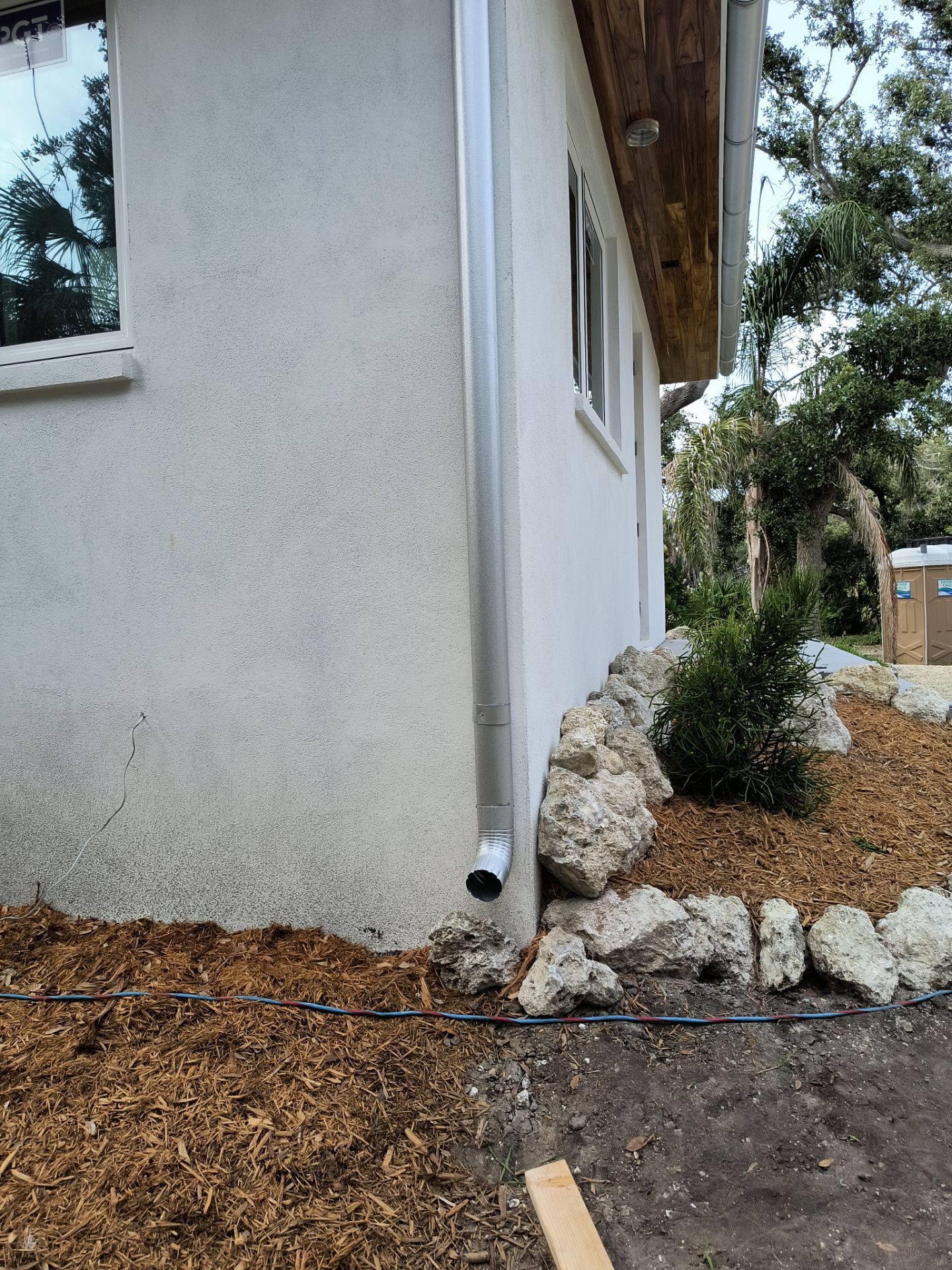 Half-Round Aluminum Gutters in Nokomis FL by Gutter Professors
