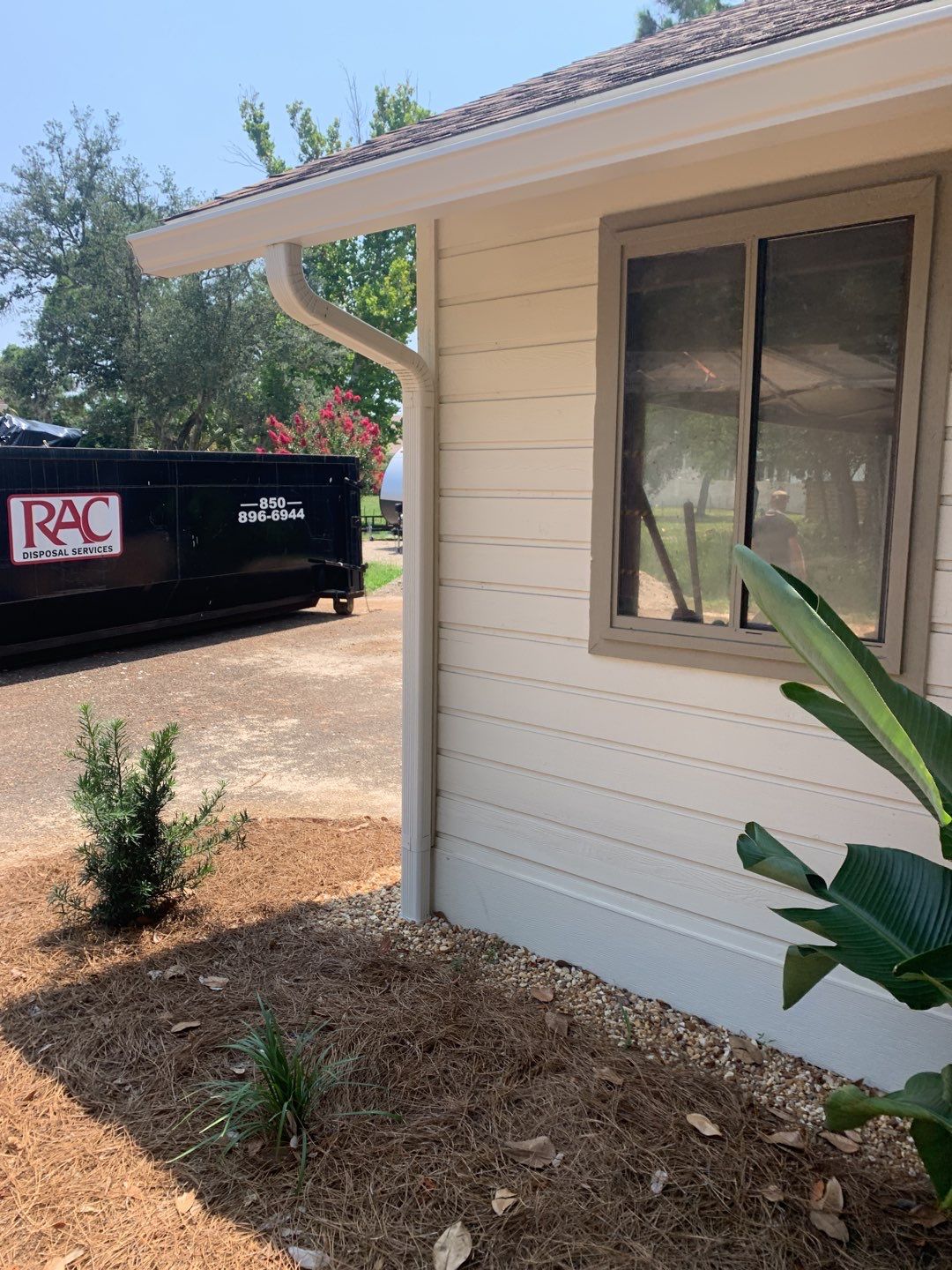 Heavy-Duty Commercial Downspouts in Panama City Beach FL by Gutter Professors