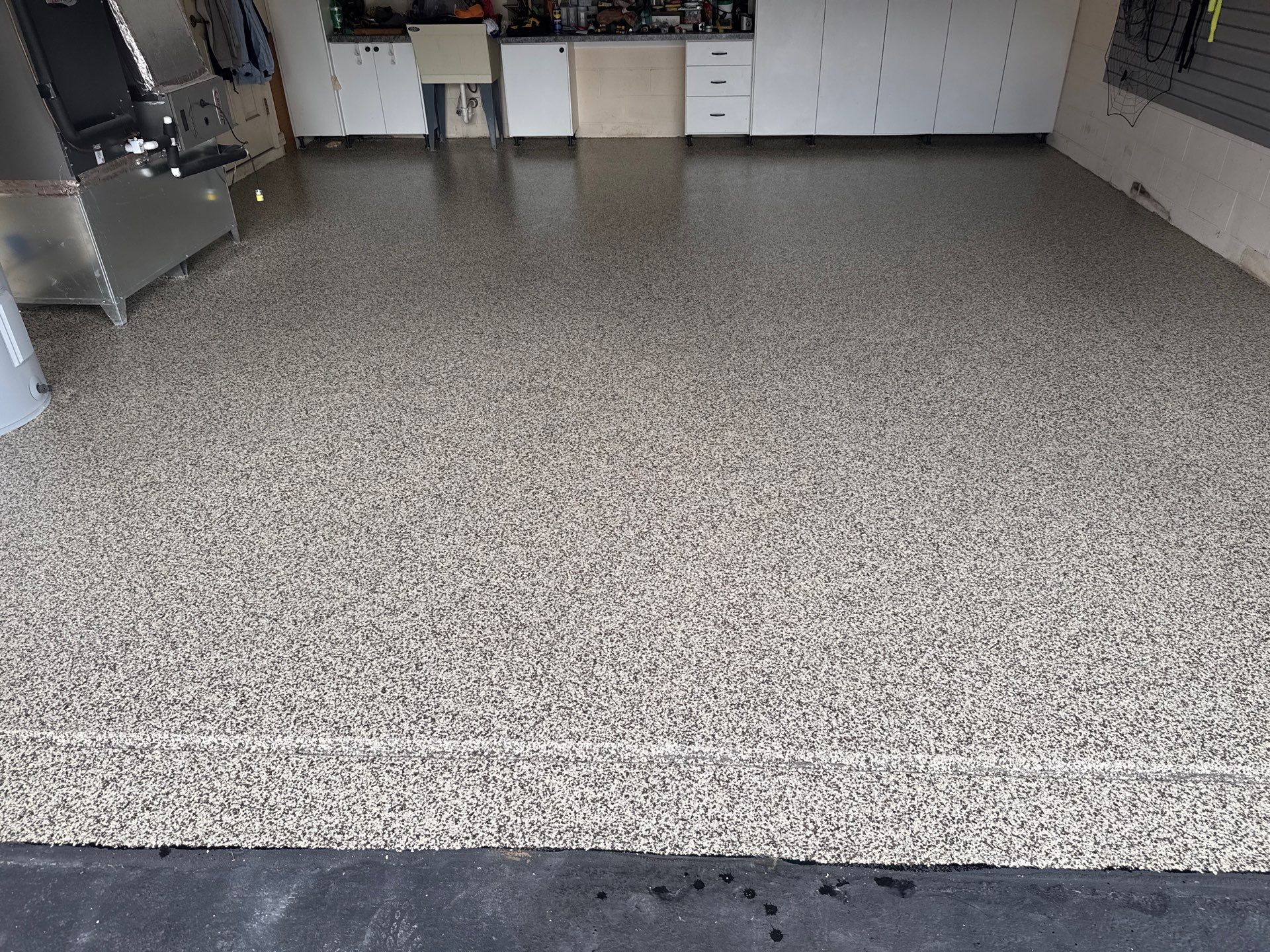 Garage Project in Gainesville, FL in Cordwood by Cross Creek Concrete Coatings