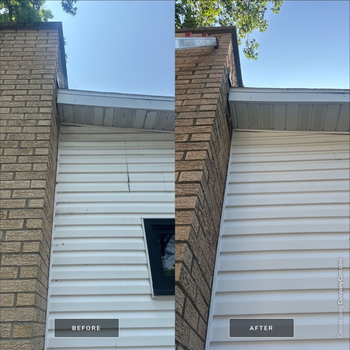 Project in Delavan by Simmons Power & Soft Washing