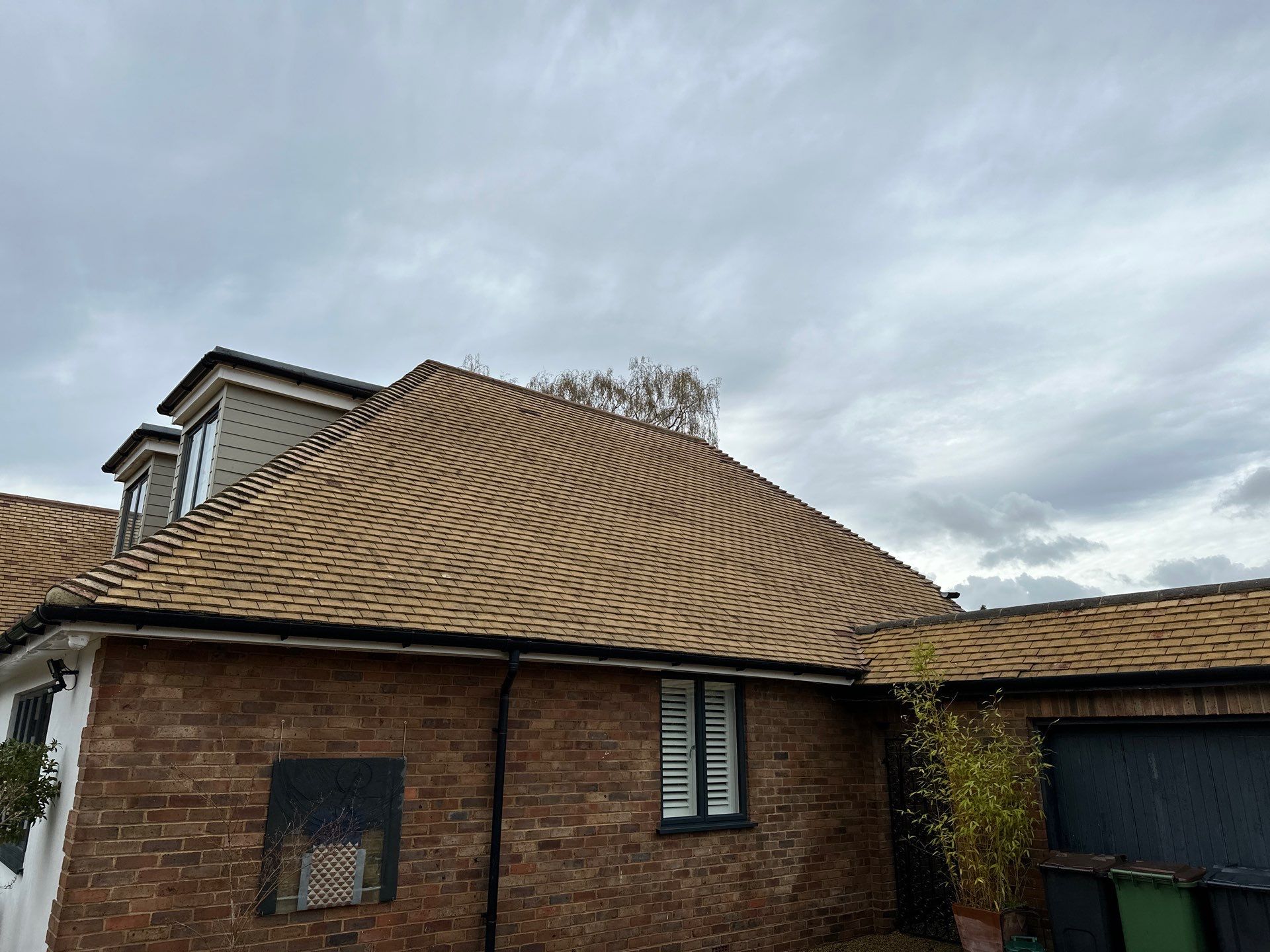 Roof Clean  - Moss Removal - Gutter Clean using Honda 15lpm Low Pressure Washing Machine by Ges Exterior Cleaning ltd