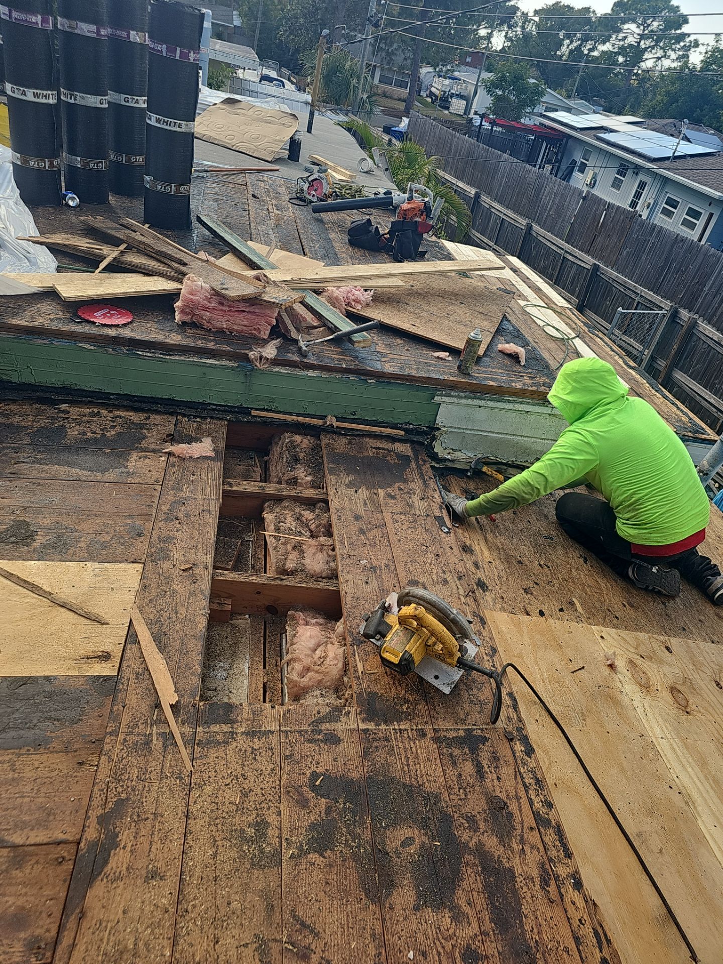 Project in St. Petersburg 33703 by Mitchell Roofing Company LLC