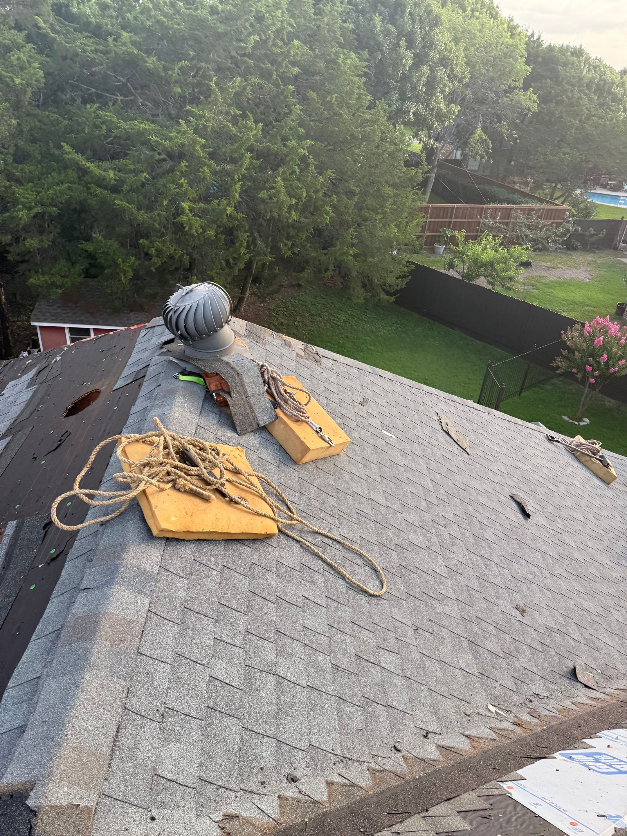 Project in DeSoto by Rhino Roofing and General Contracting, LLC