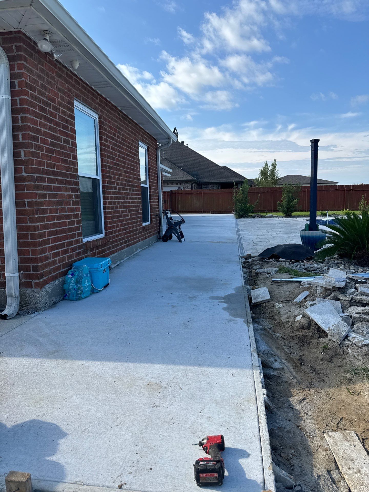 Cedar Patio Cover in Belle Chasse by HDS Contractors