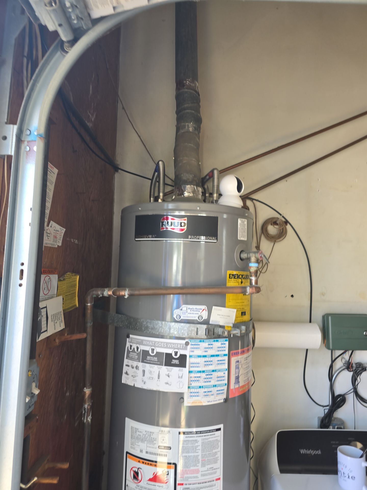 Installing Water Heater. by Us Plumbing 