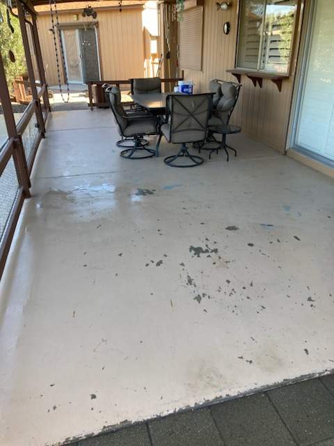 Concrete Coating using Resinwerks by Crash of Rhinos Painting & Garage Floors