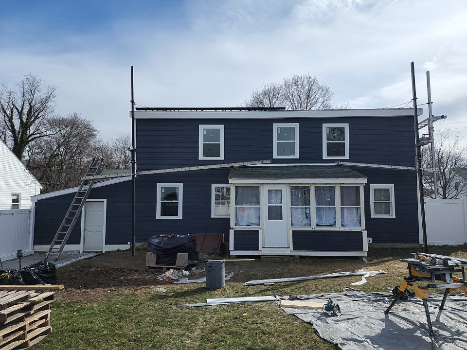 Siding Installation using James Hardie by UBrothers Construction