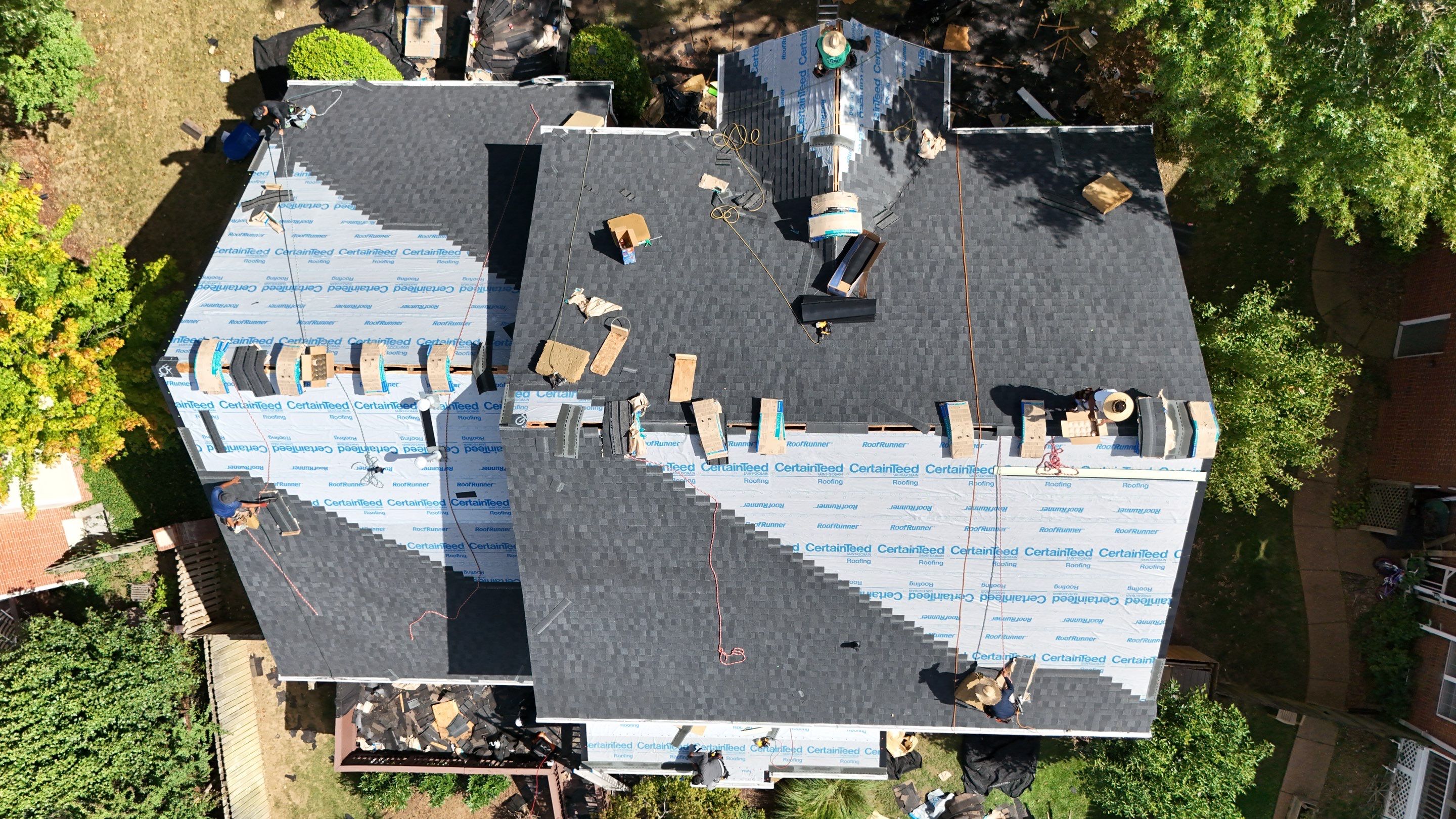 Charcoal Black Re-Roof by Royal House LLC