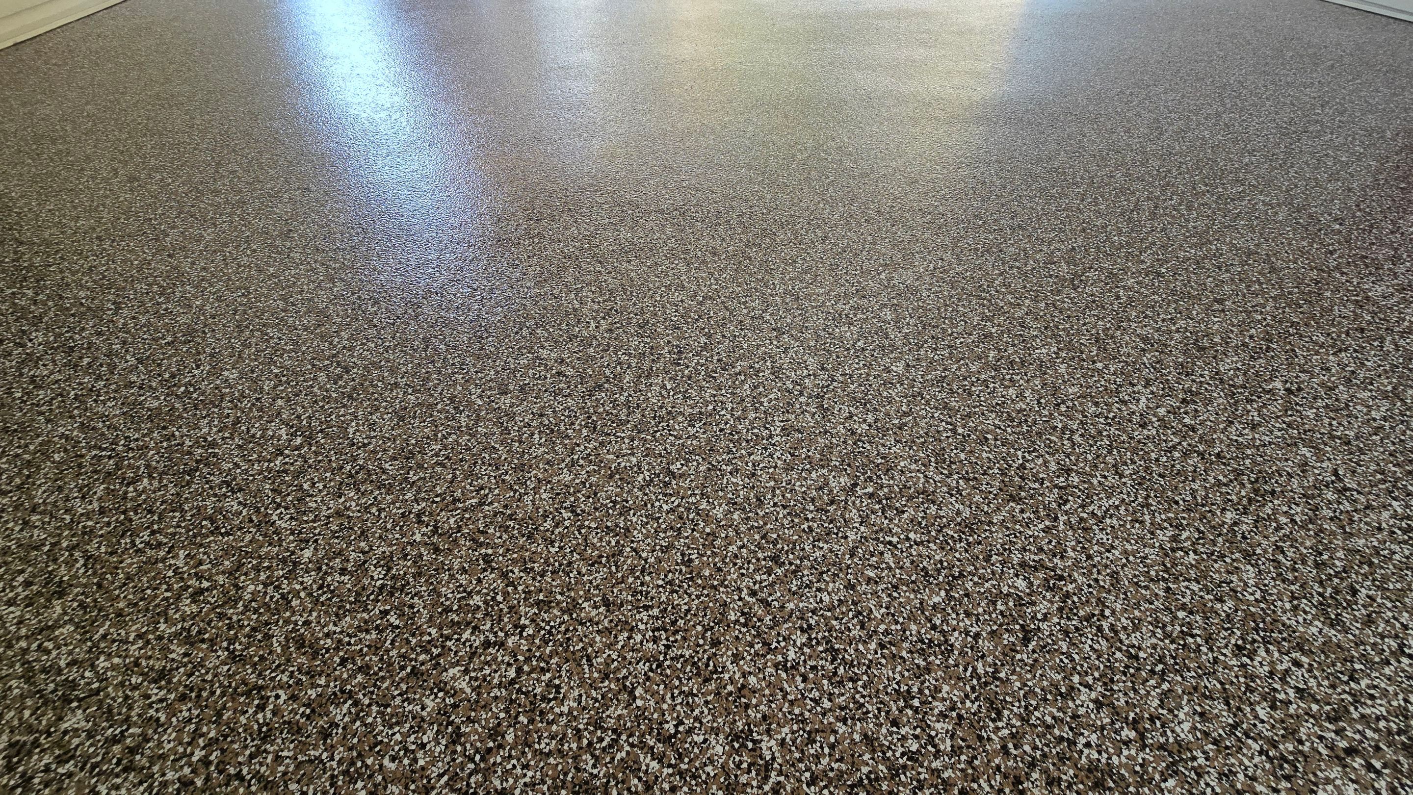 Carport and Workshop Using Mocha Match by Elite Floor Solutions