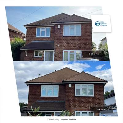 Roof Clean - Biocide Treatment using Mosmatic FSC and Biocide