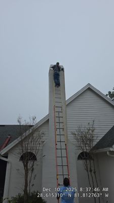 Chimney Chase Pan Replacement in Groveland