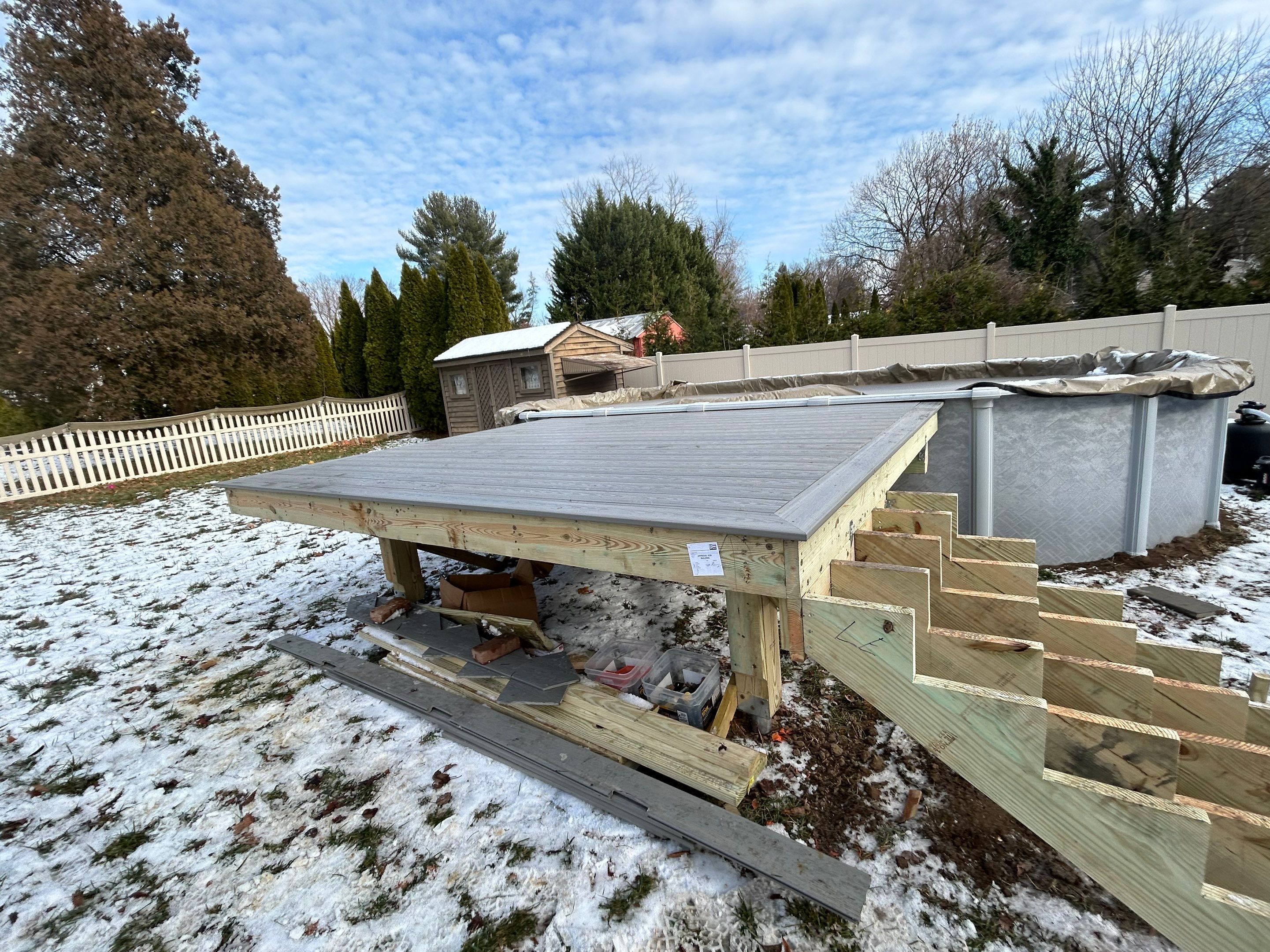 New Pool Deck by deck guardian