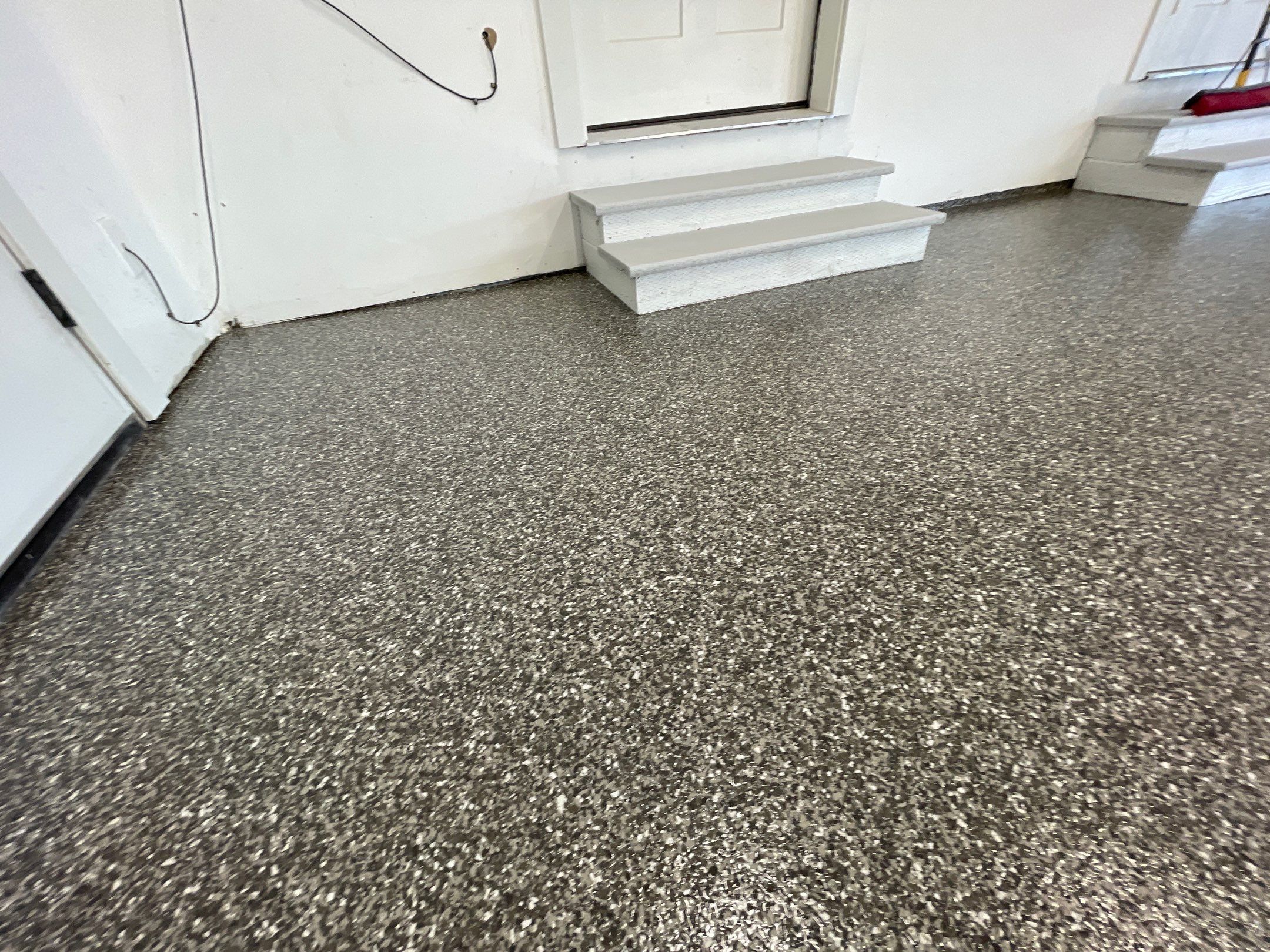 Garage Transformation using Silver Creek by Croc Coatings, LLC