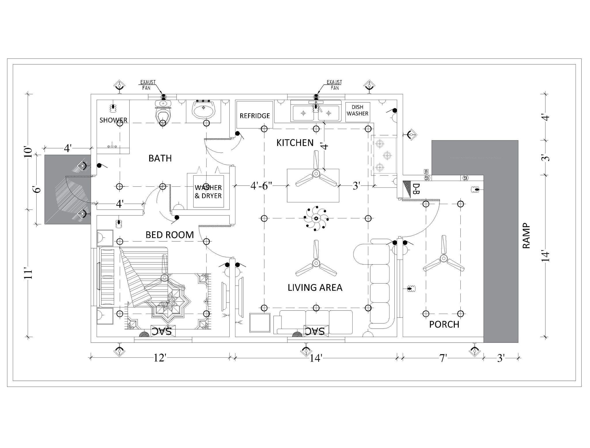 Mother In Law Tiny House Built - Project in Point Blank, TX by Harden Enterprise Services LLC