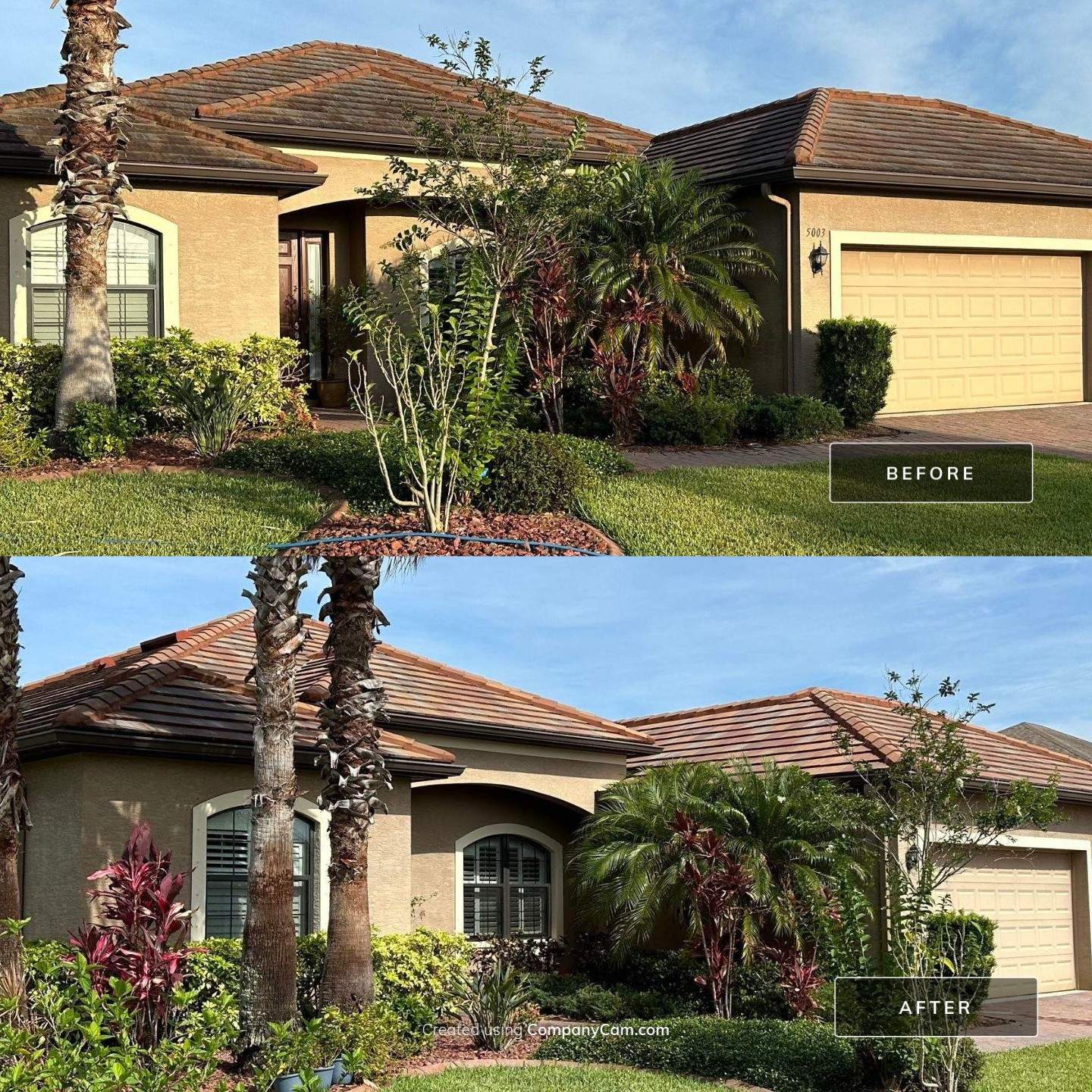 🏡 Tile Roof Cleaning – Gamble Creek Estates, Parrish, FL by Sunshine AquaWash