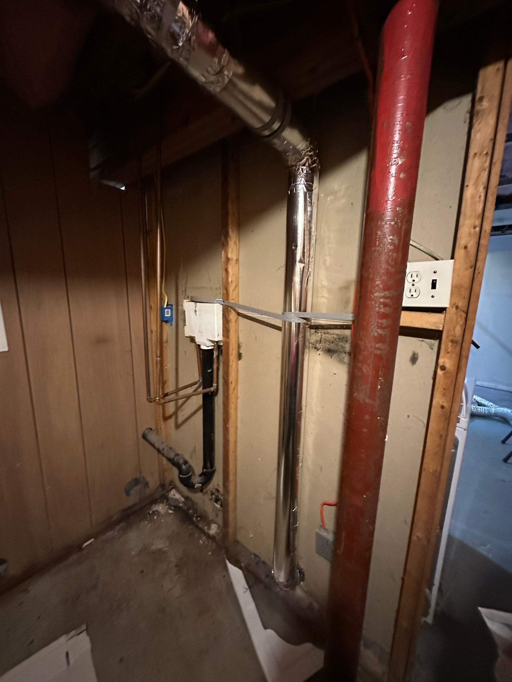 Dryer Vent Replacement in a multifamily by TMS Services
