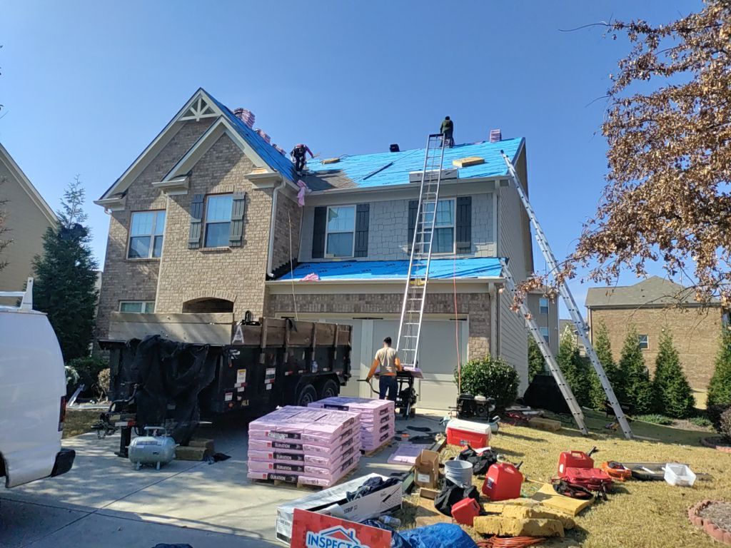 Residential Roofing Installation using Owens Corning by Inspector Roofing and Restoration