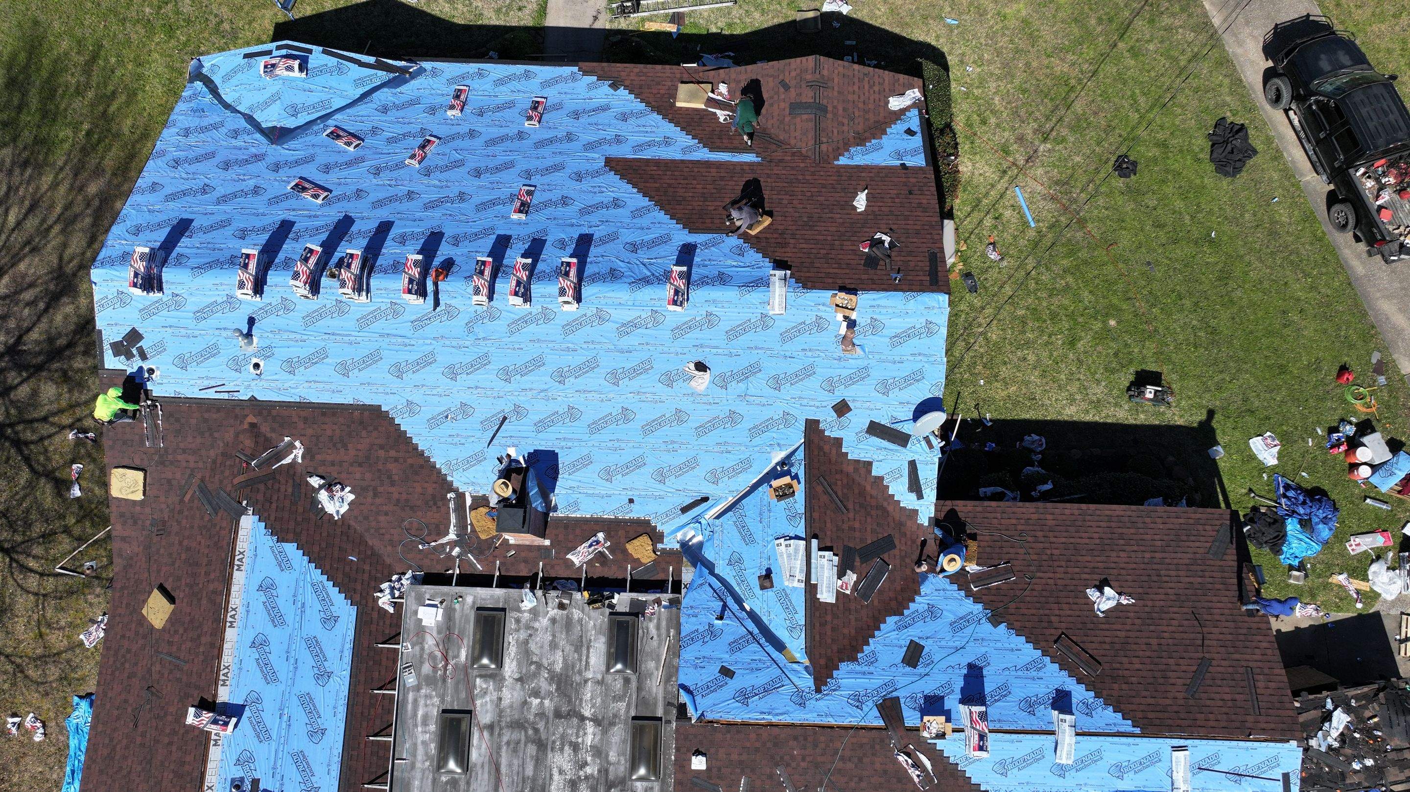 Complete Roof Replacement — Huntsville, TX by PL Roofing & SB Roofing, LLC.