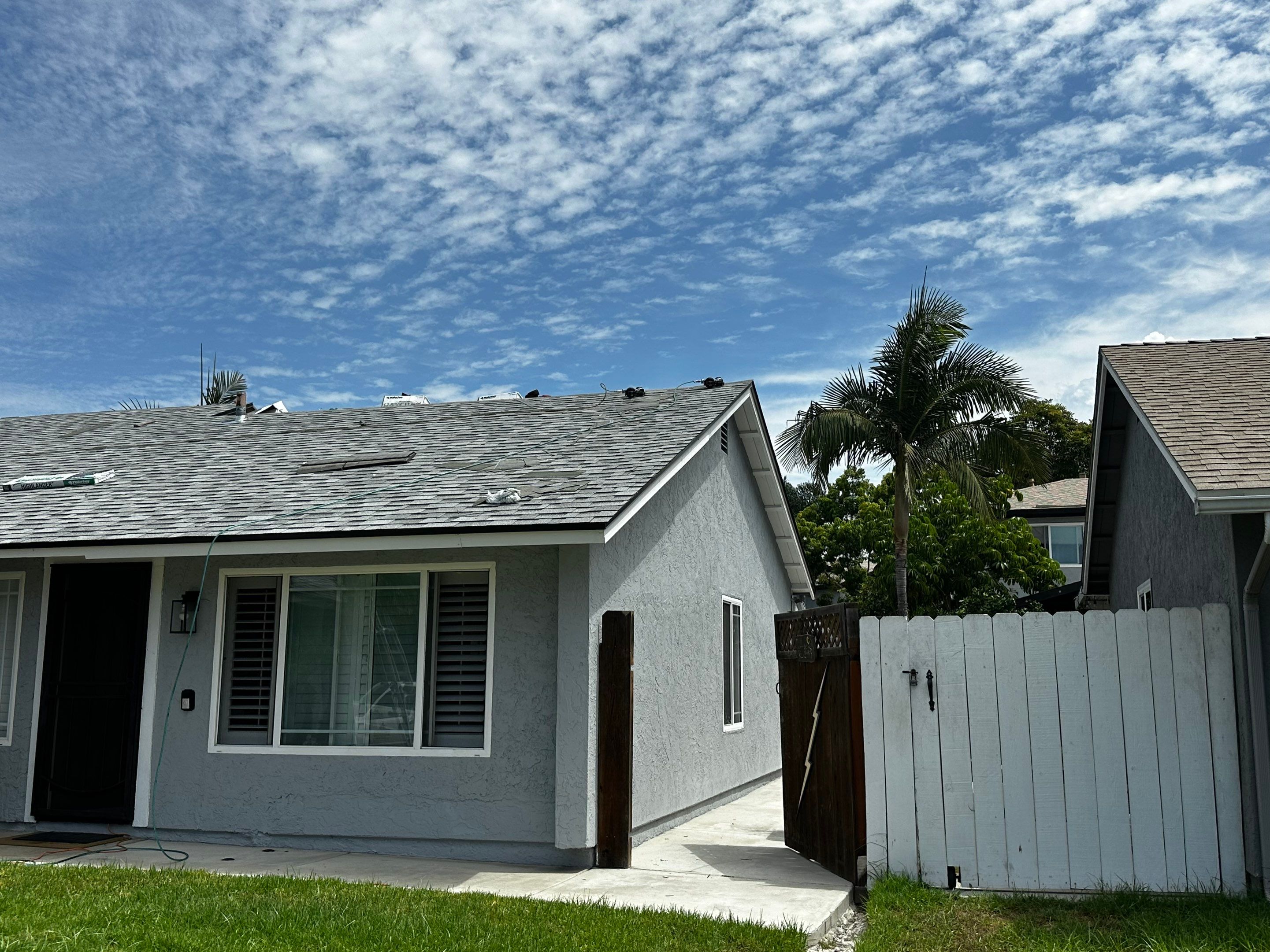 San Diego Roof Replacement and Wood Fascia Repair with Malarkey Materials by Reliable Roofing San Diego Inc.