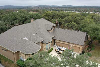 Residential Roof Replacement using GAF Timberline HDZ Architectual Shingles