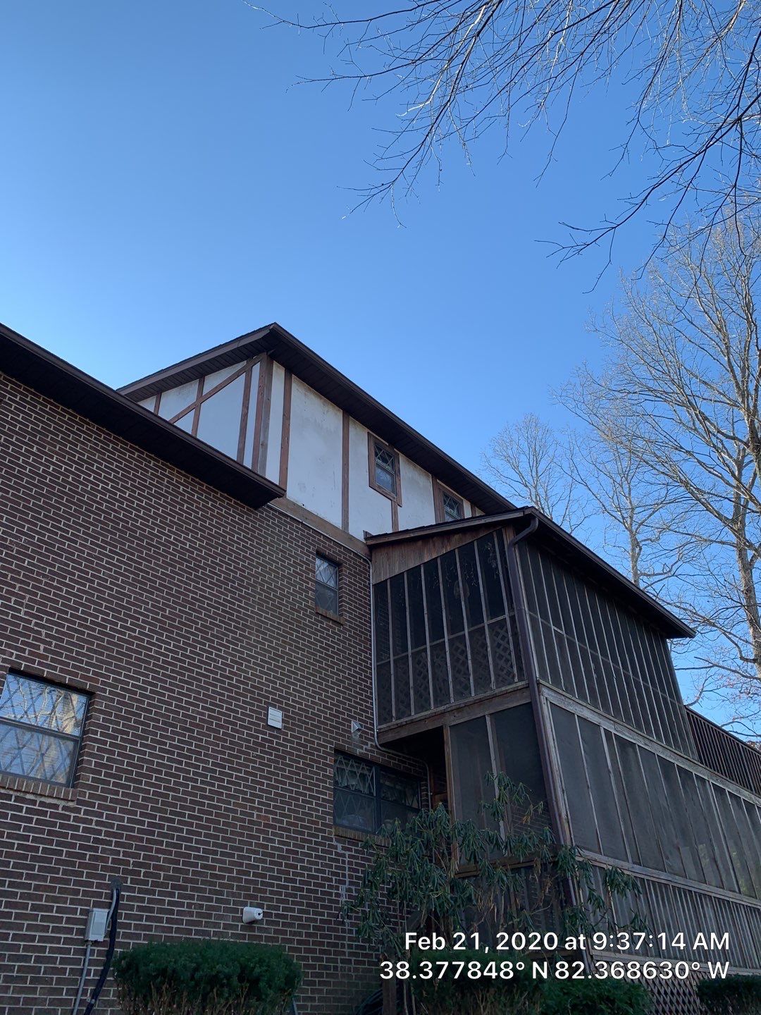Old to New Tudor Style Fiber Cement Update  by Secure Construction Company Inc