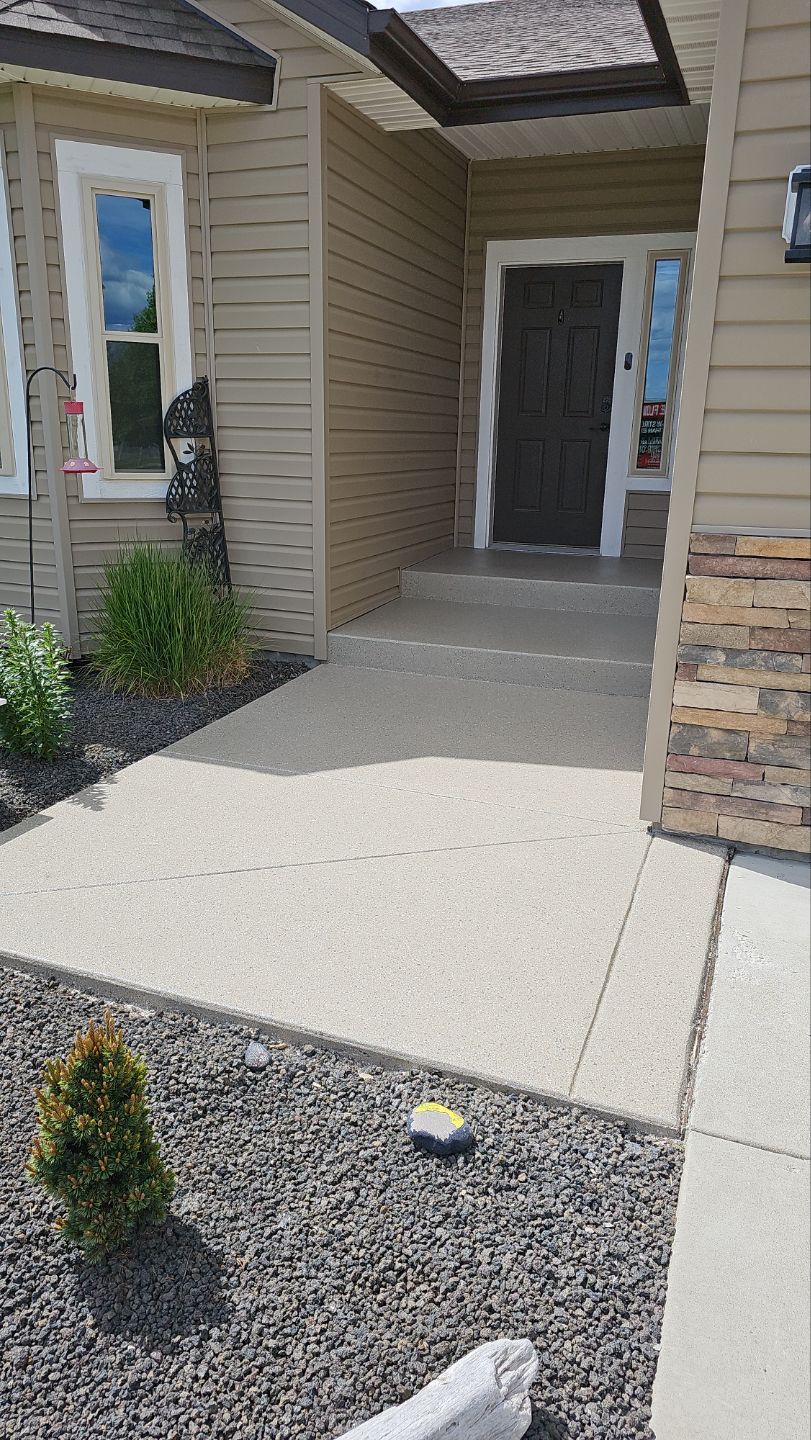 Patio Transformation using Santa Fe Hybrid by Croc Coatings, LLC