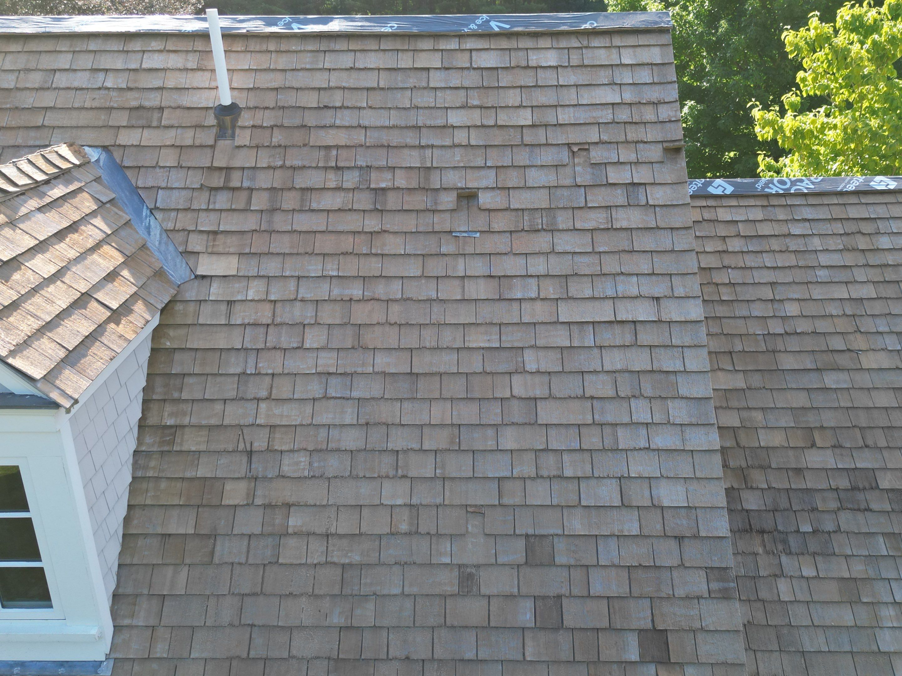 Cedar Shake Roof Restoration by Mighty Dog Roofing of Greater Middlesex County