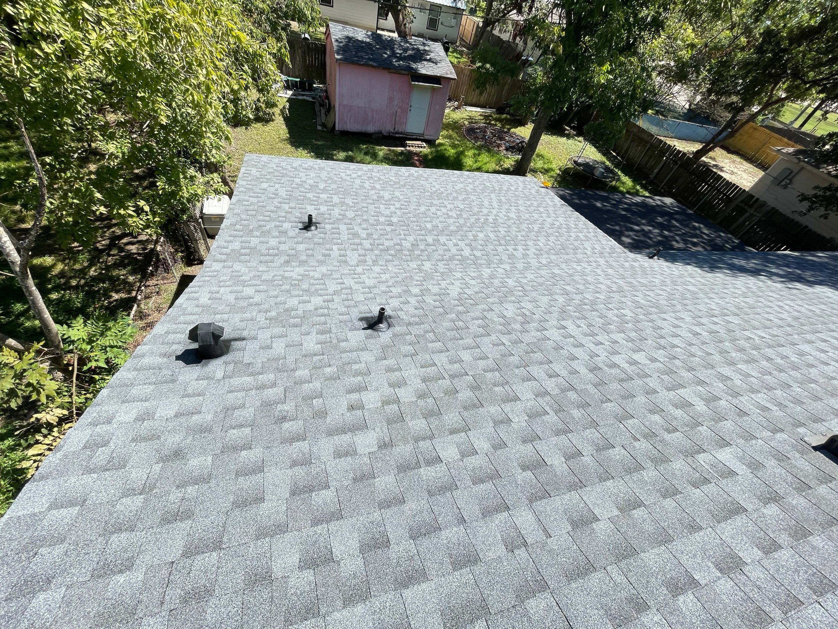 Residential Roofing Installation using Atlas Pinnacle® Pristine Pewter by CAP Roofing and Construction LLC