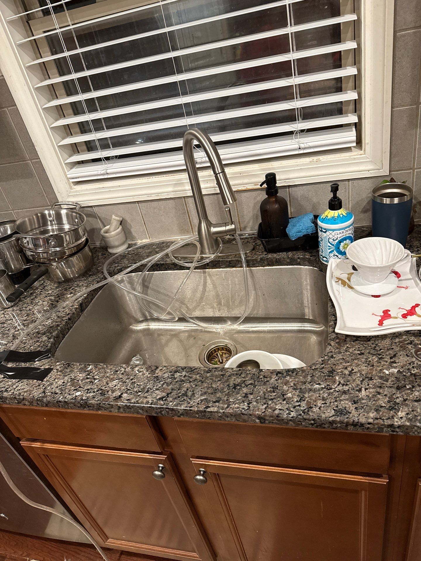 Water Damage in Kitchen area by Restoration Damage Pros of Atlanta